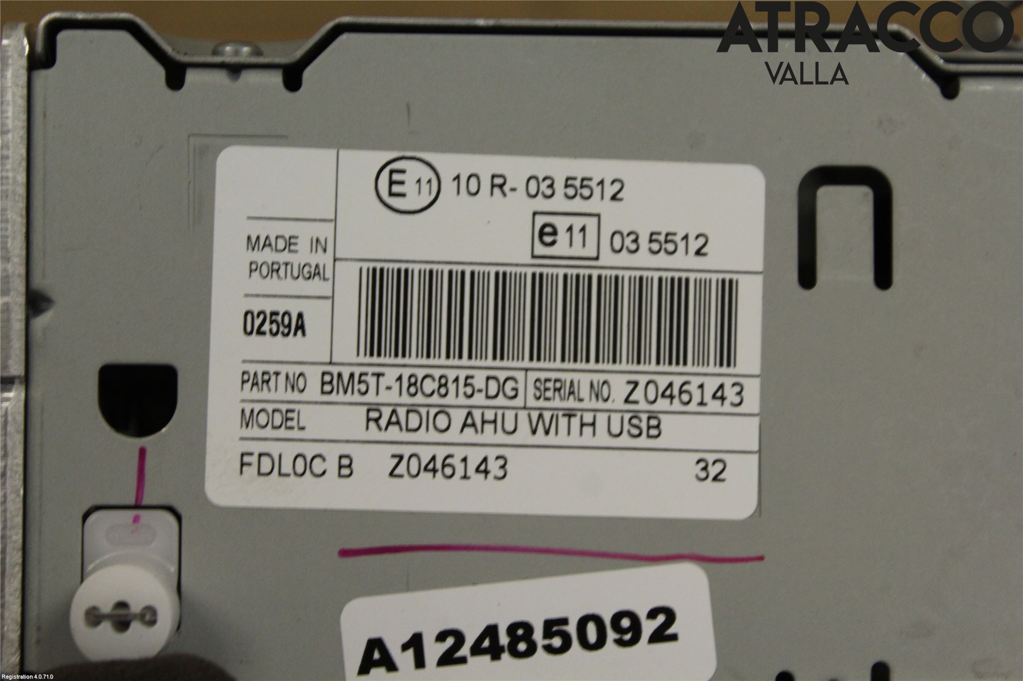 Ford FOCUS 11-14 Stereo Radio Med Cd