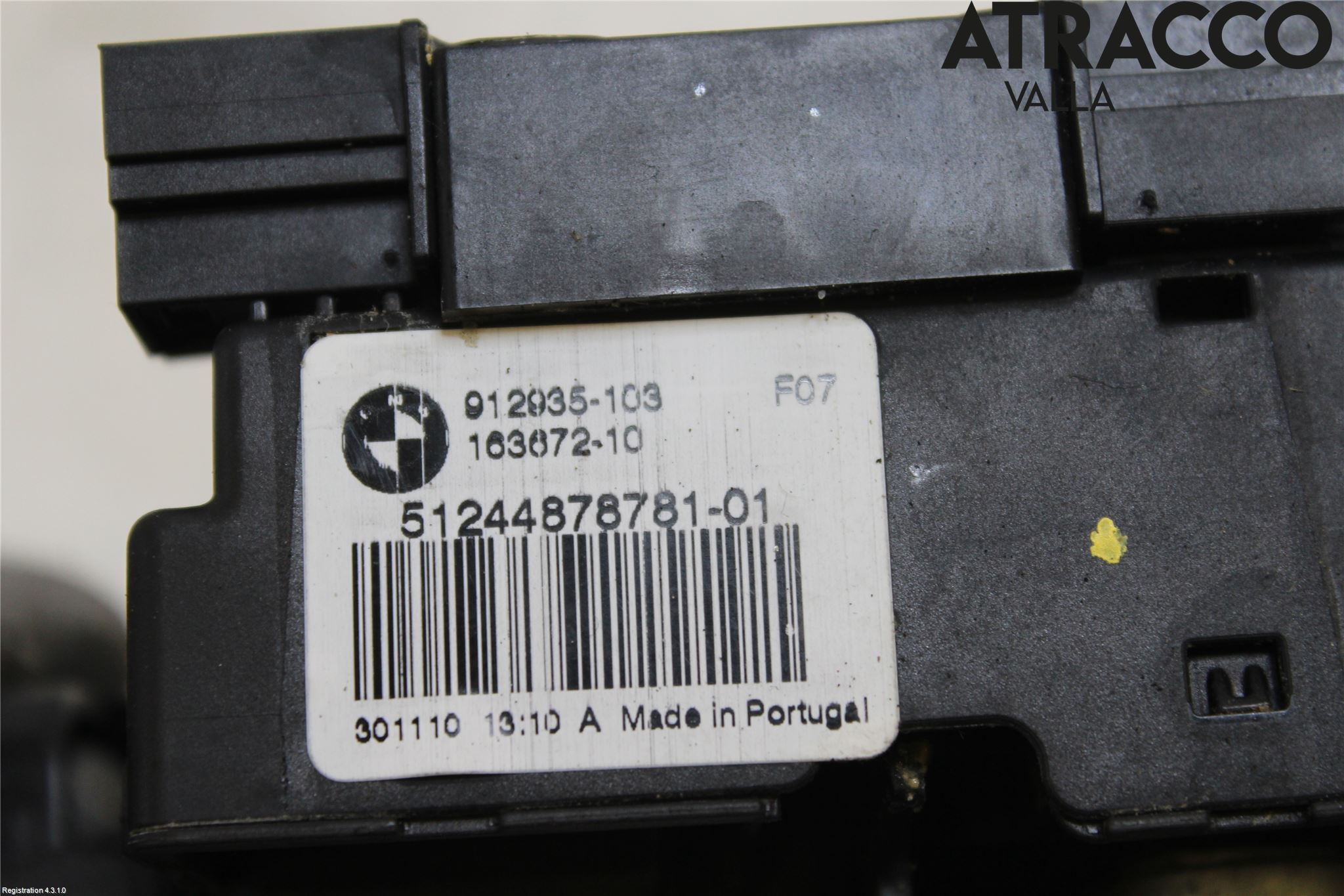 BMW 5 F10/F11/F18 09-17 Bakluke-Lokk Låsekasse
