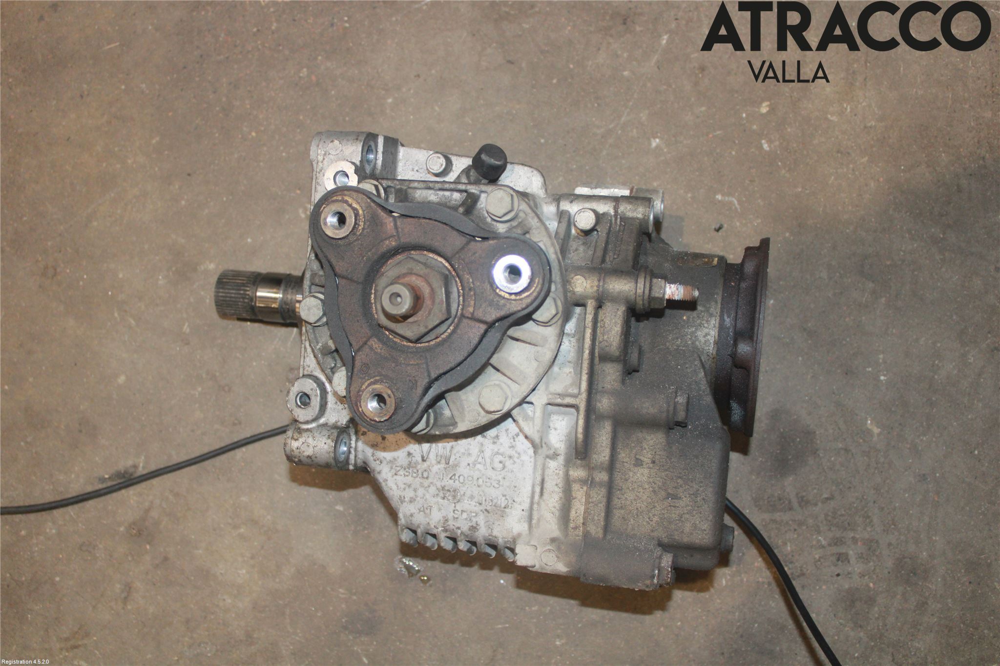 Volkswagen VW PASSAT 11-14 Gearkasse Fordelingskasse