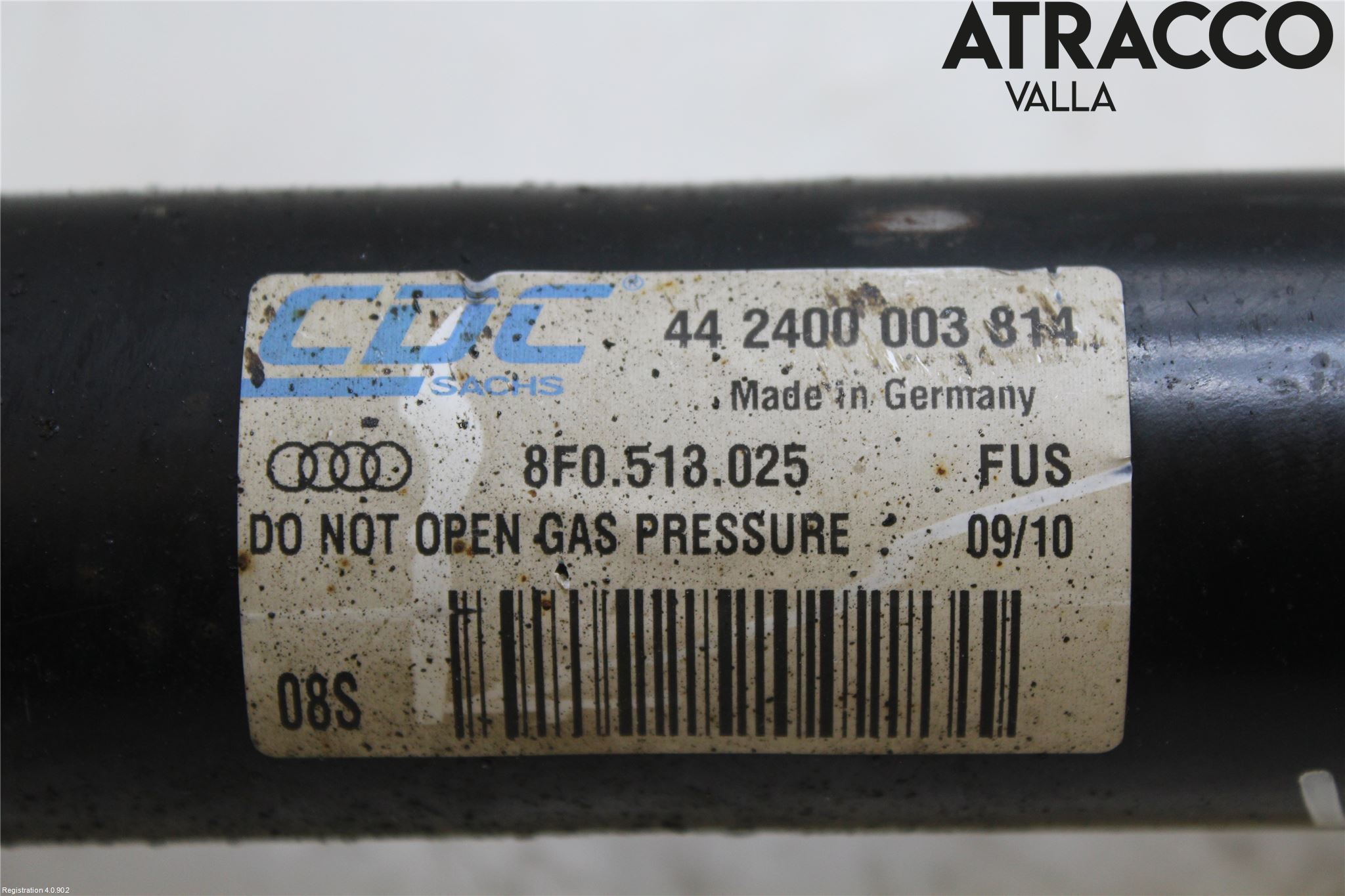 Audi A4/S4 08-11 Støtdemper Bak