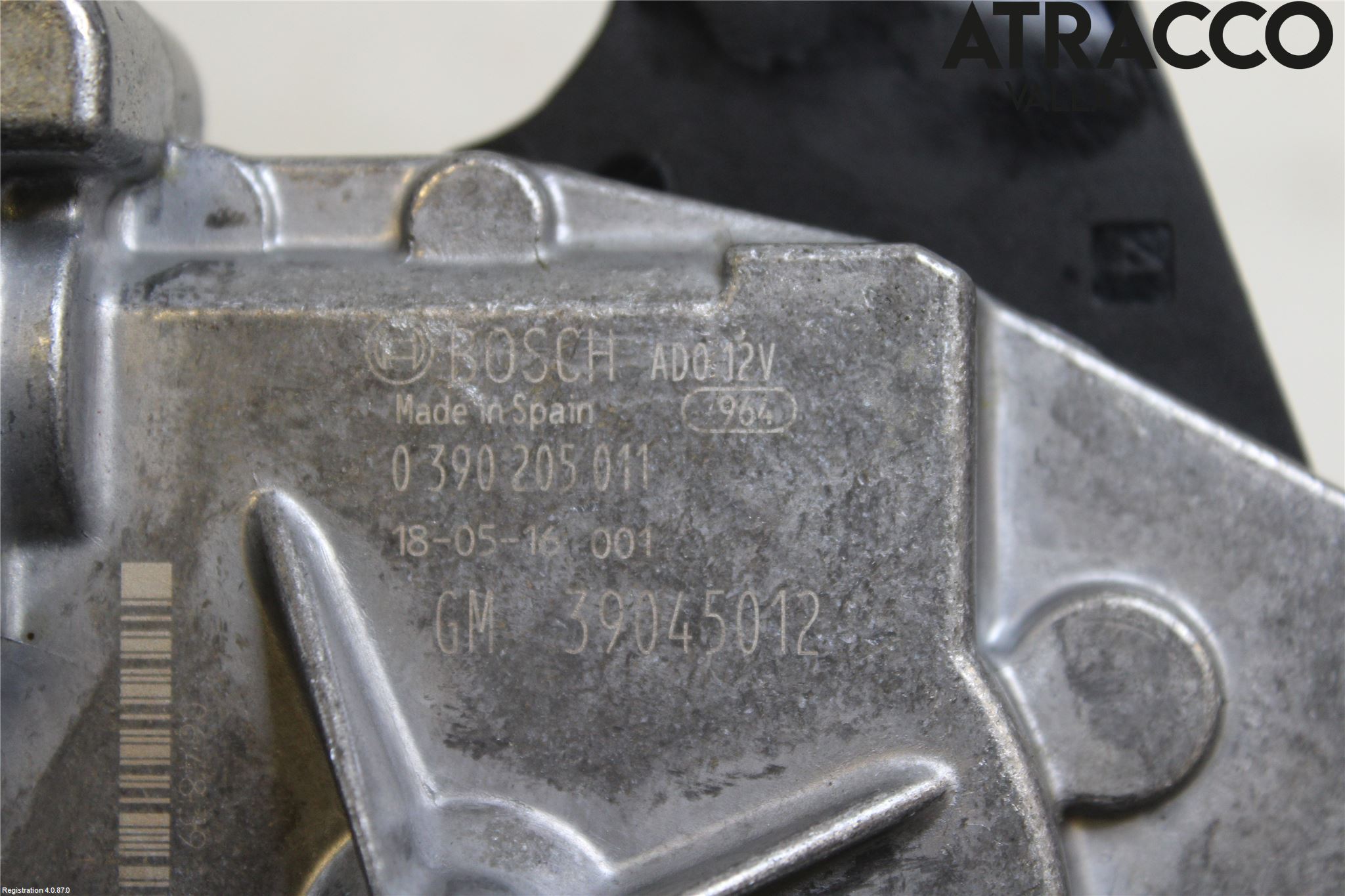 Opel CORSA E 15-19 Viskermotor Bakluke