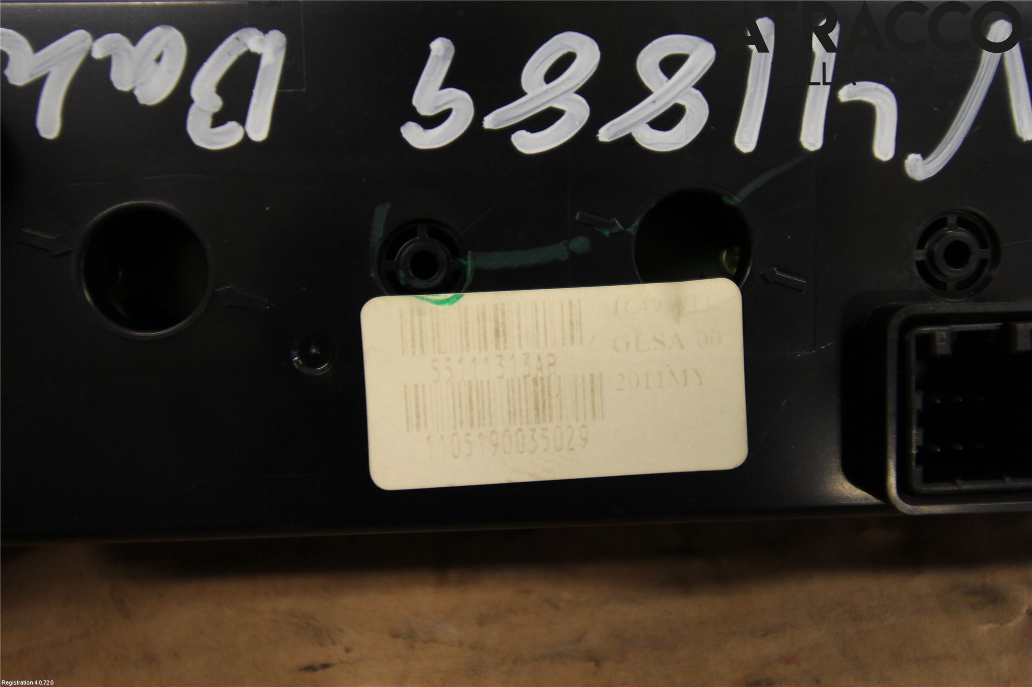 Fiat FREEMONT Varmeapparat Panel(Regulering)