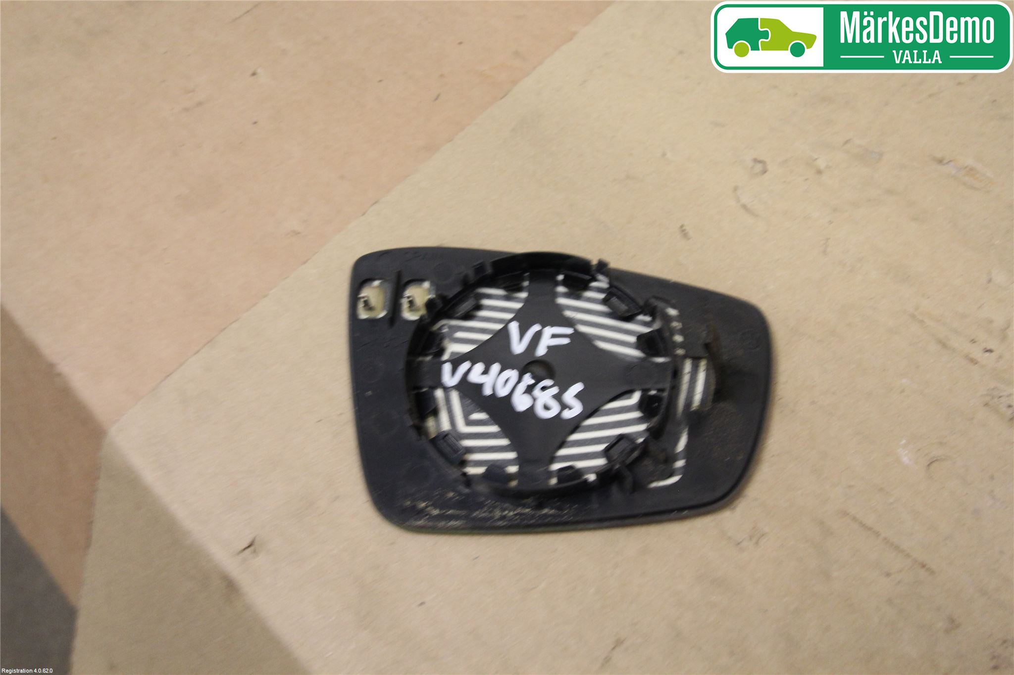 Volkswagen VW POLO 10-17 Speil Glass V