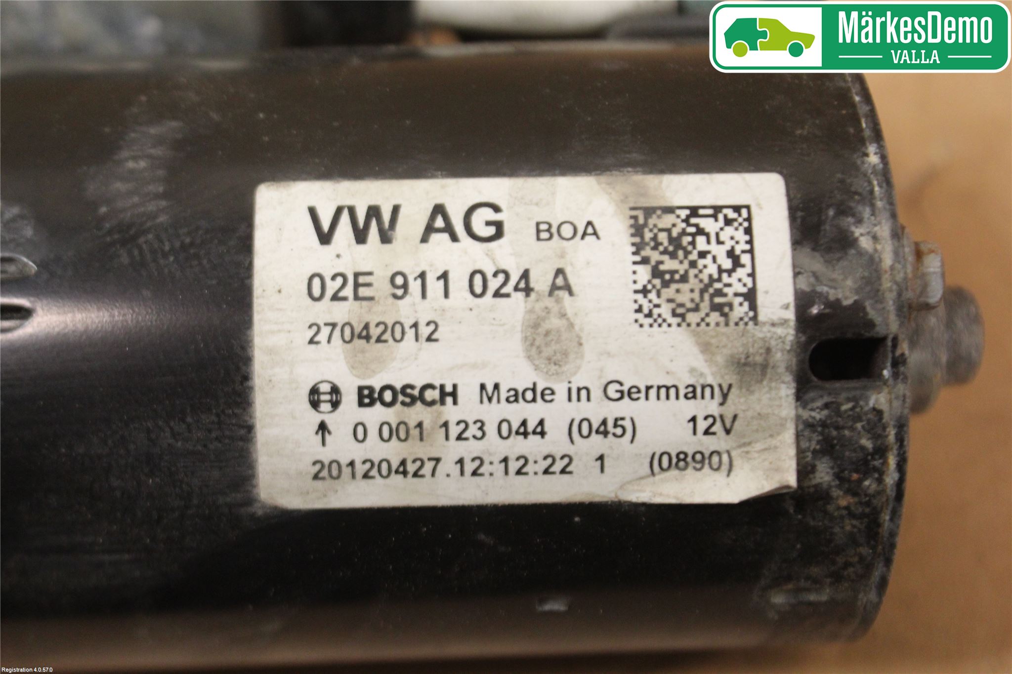 Skoda OCTAVIA (1Z) 05-13 Startmotor Diesel