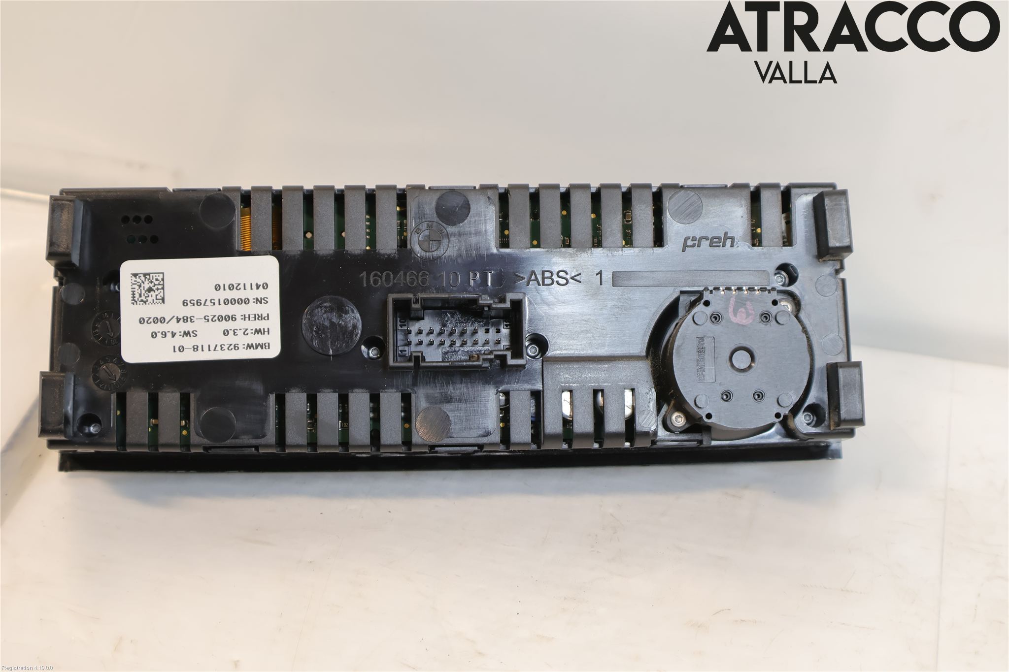 BMW 7 F01/02/03/04 09-15 Varme Ac Betjening-Display