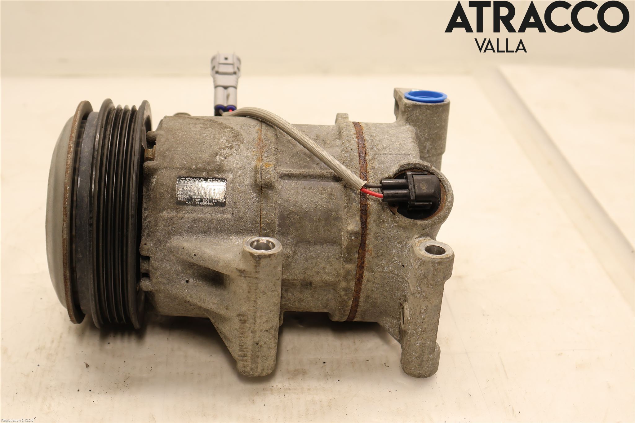 Toyota YARIS XP130 15-20 Varme Ac Kompressor