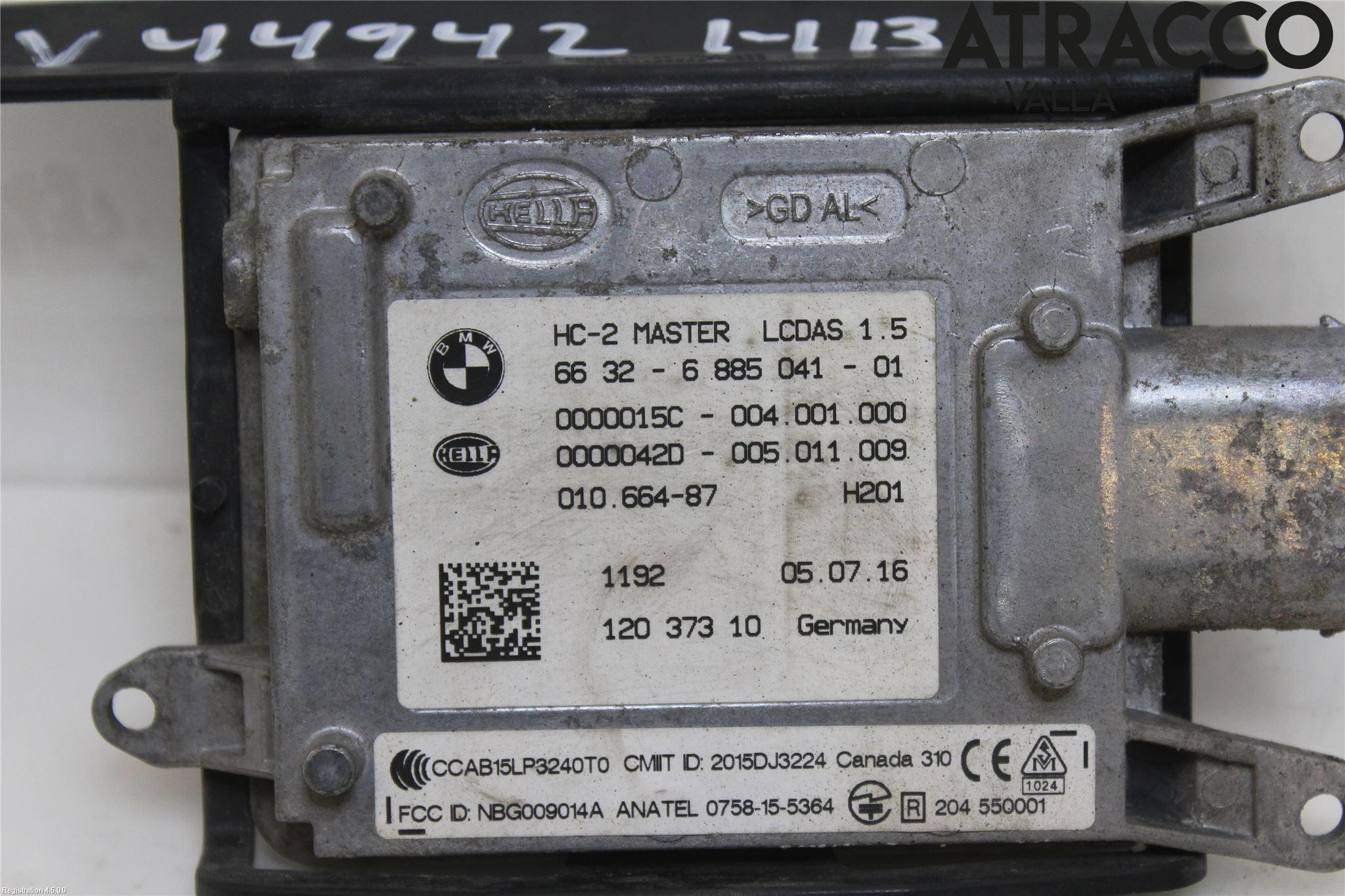 BMW 5 F10/F11/F18 09-17 Sensor Kollisjonsbeskyttelse