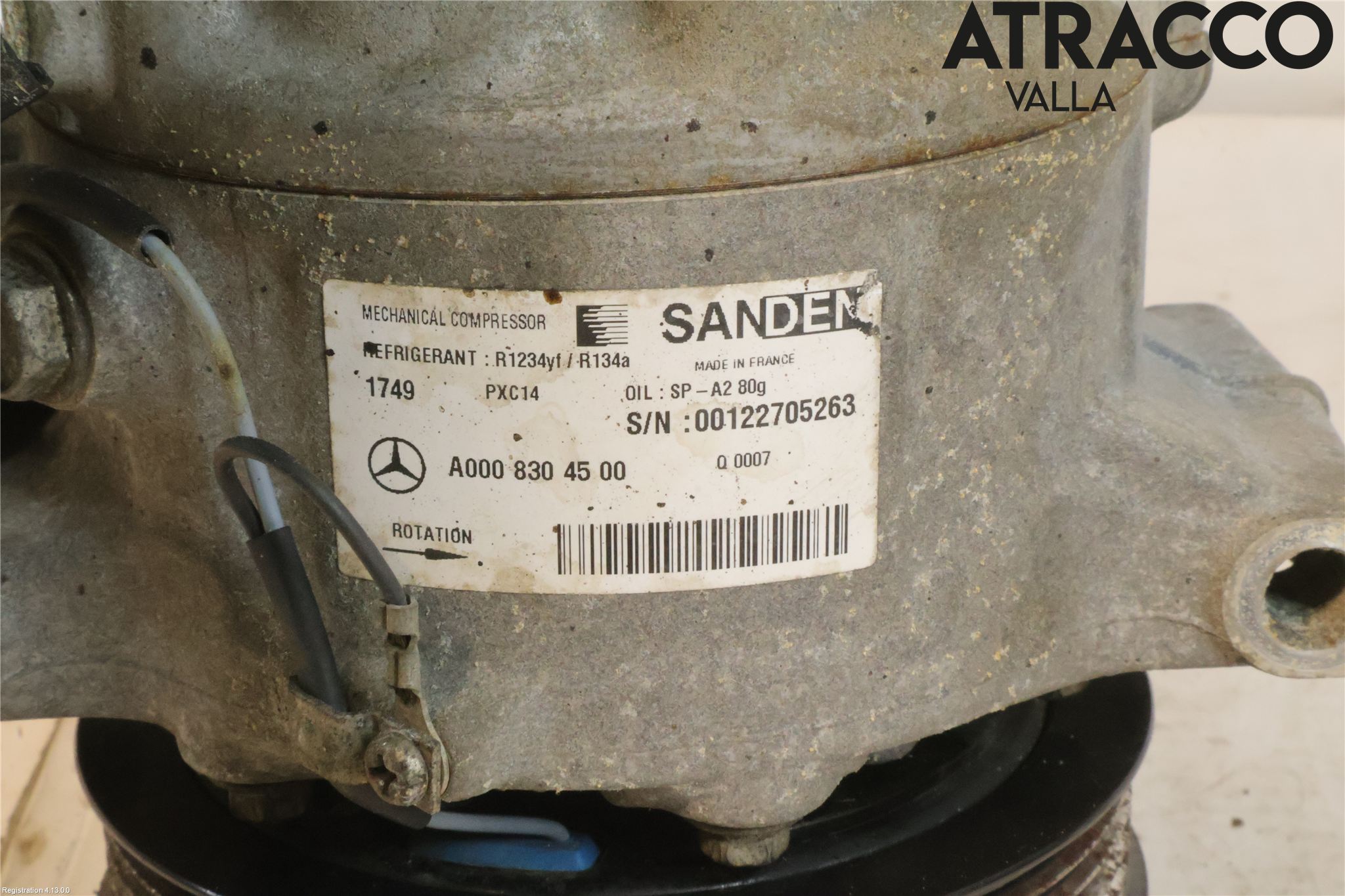 Mercedes-Benz MB SPRINTER (W907/W910) 19- Varme Ac Kompressor