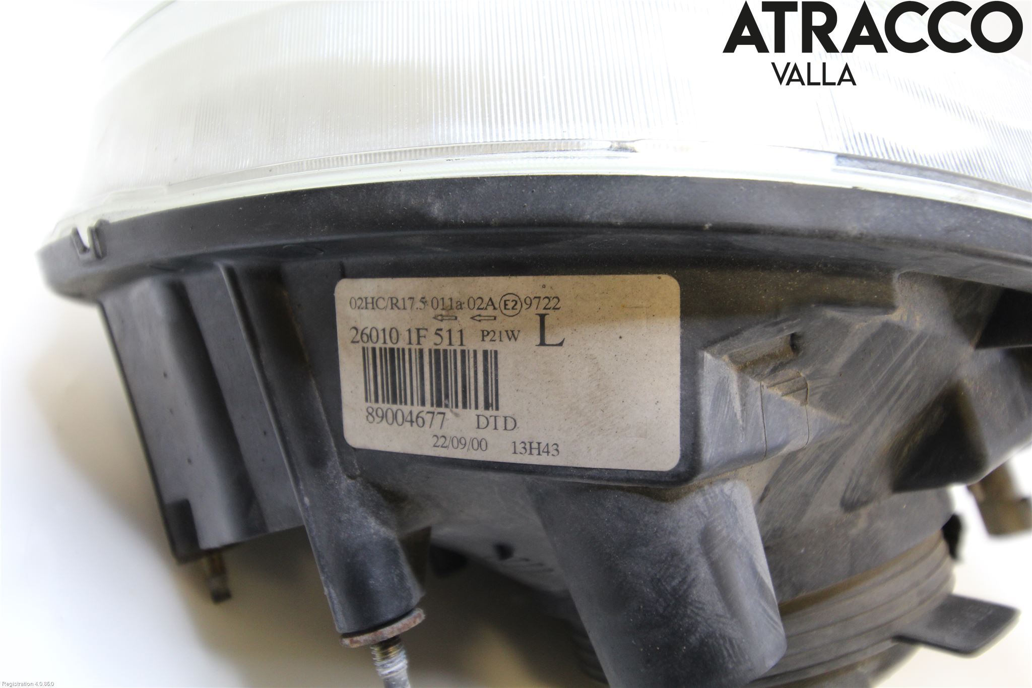 Nissan MICRA 99-02 Frontlykt Høyre
