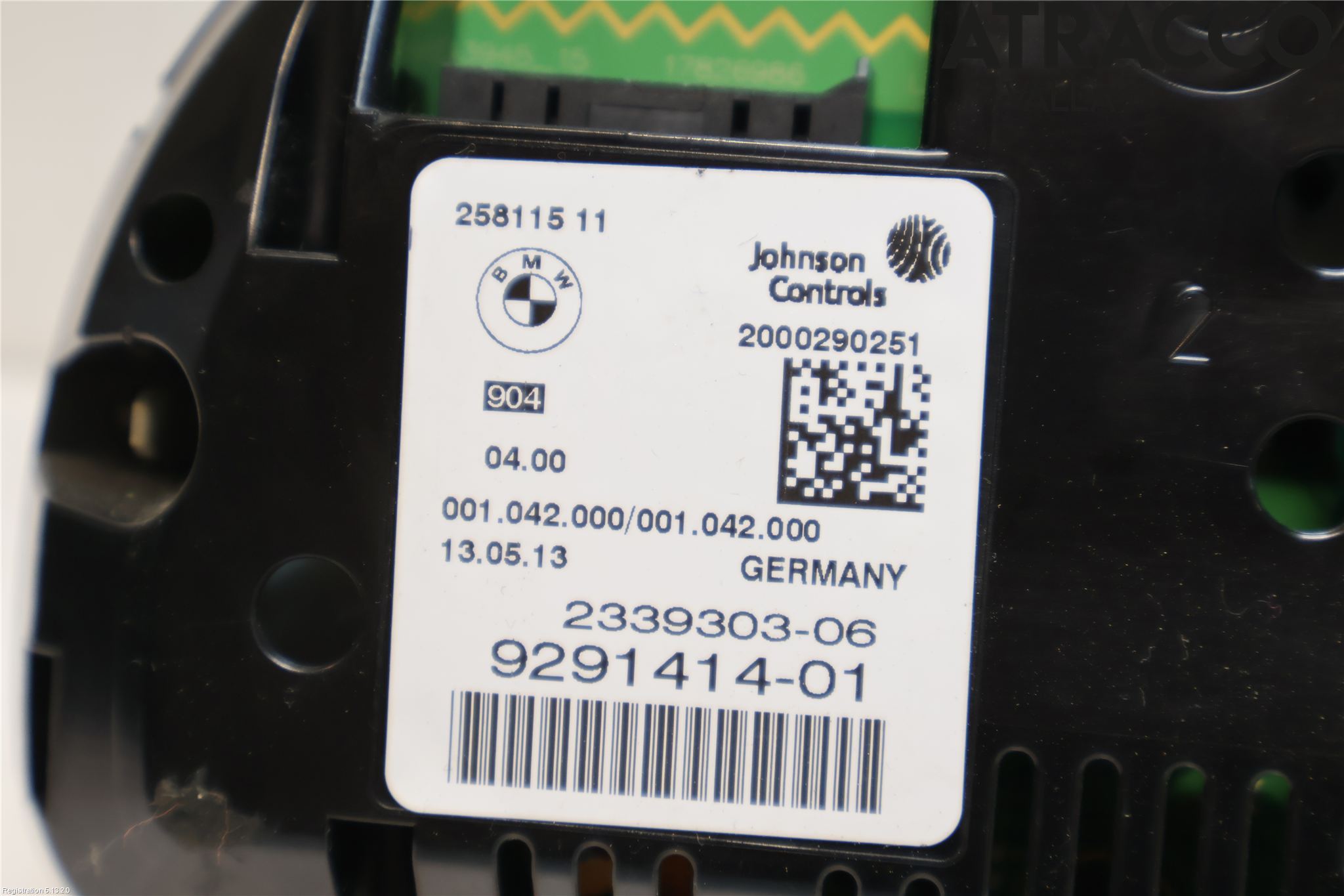 BMW 5 F10/F11/F18 09-17 Instr Kombinert