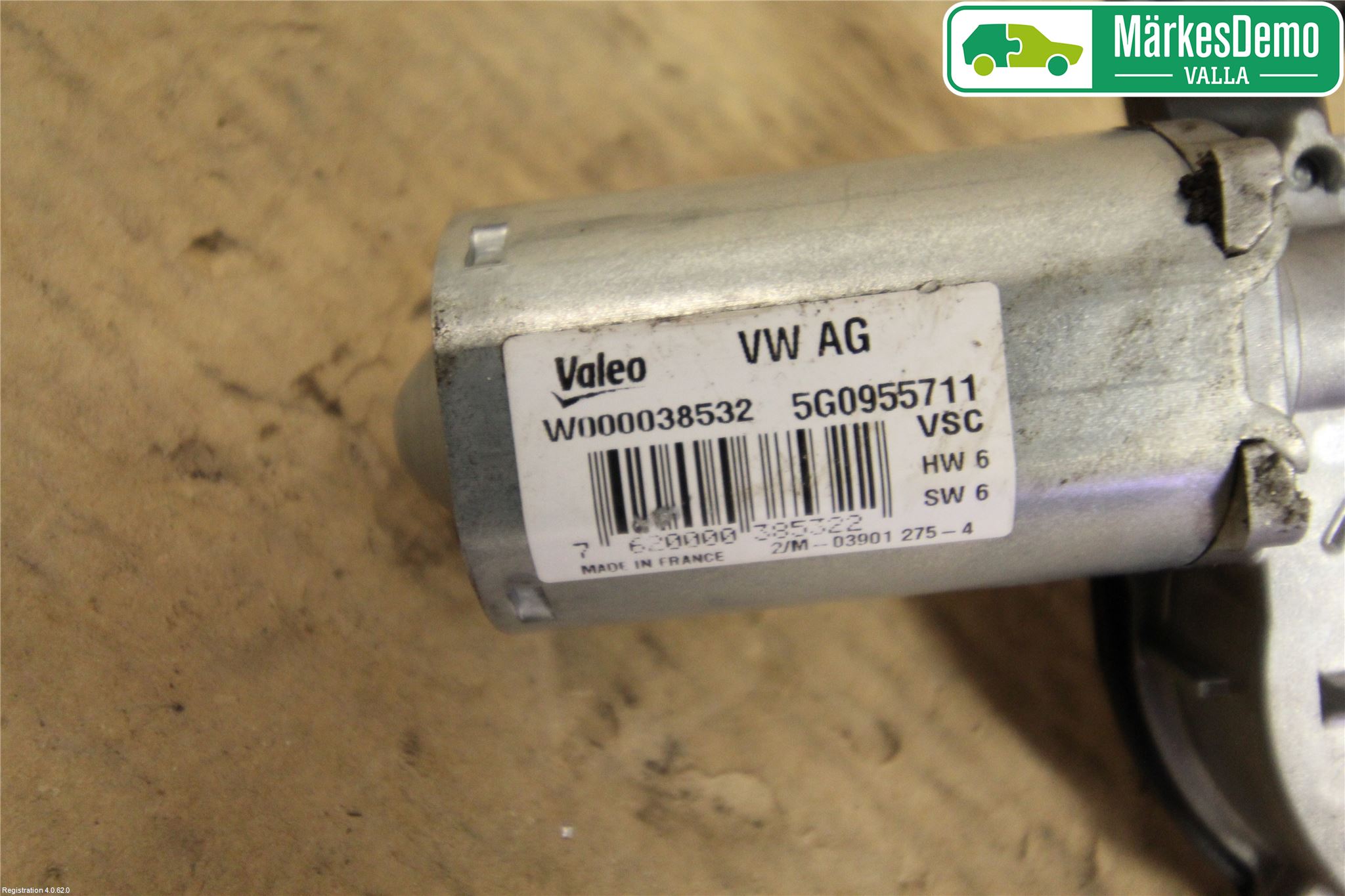 Volkswagen VW GOLF / E-GOLF VII 13-20 Viskermotor Bakluke