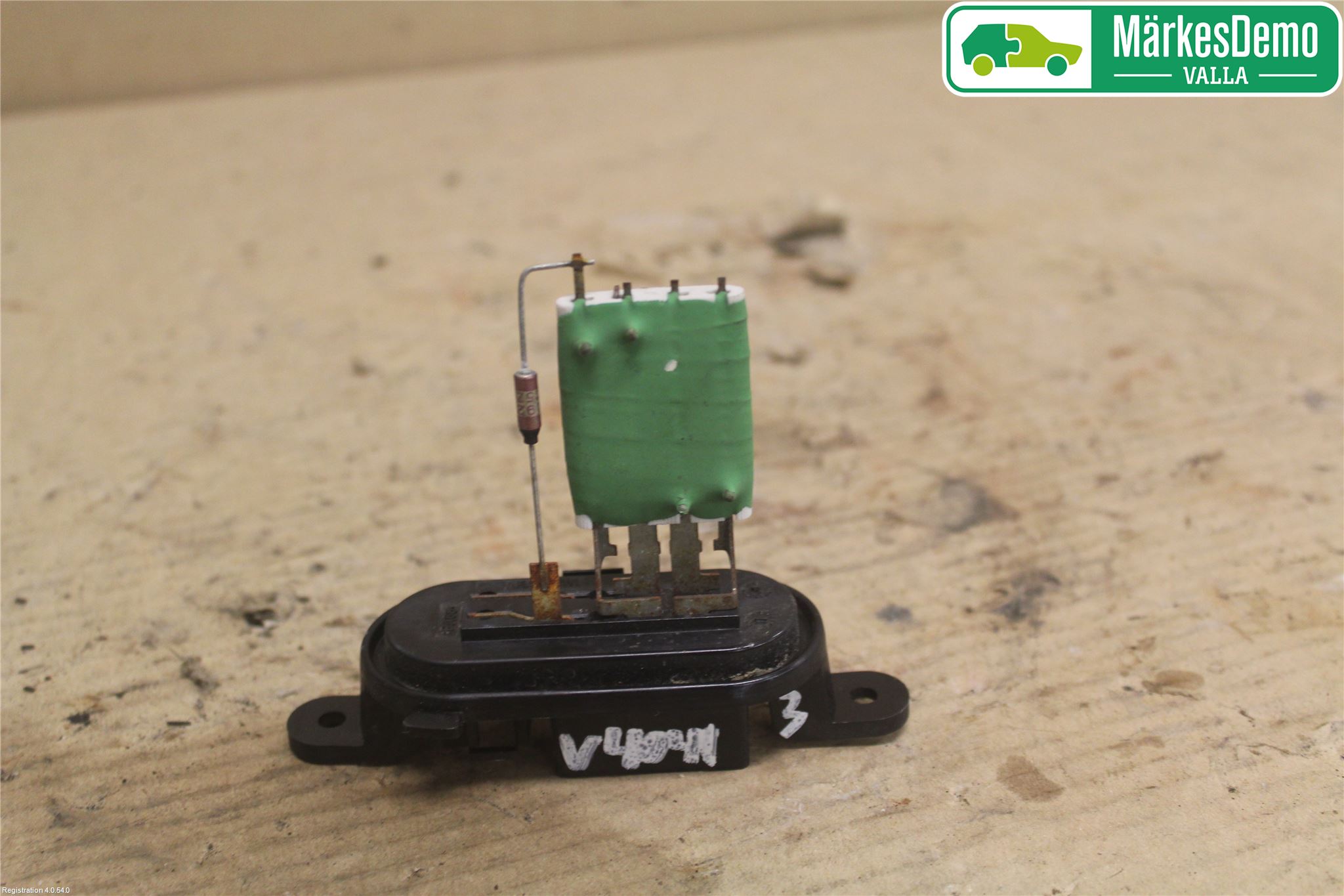 Mercedes-Benz MB CITAN (W415) 13-21 Varmeapparat Viftemotstand