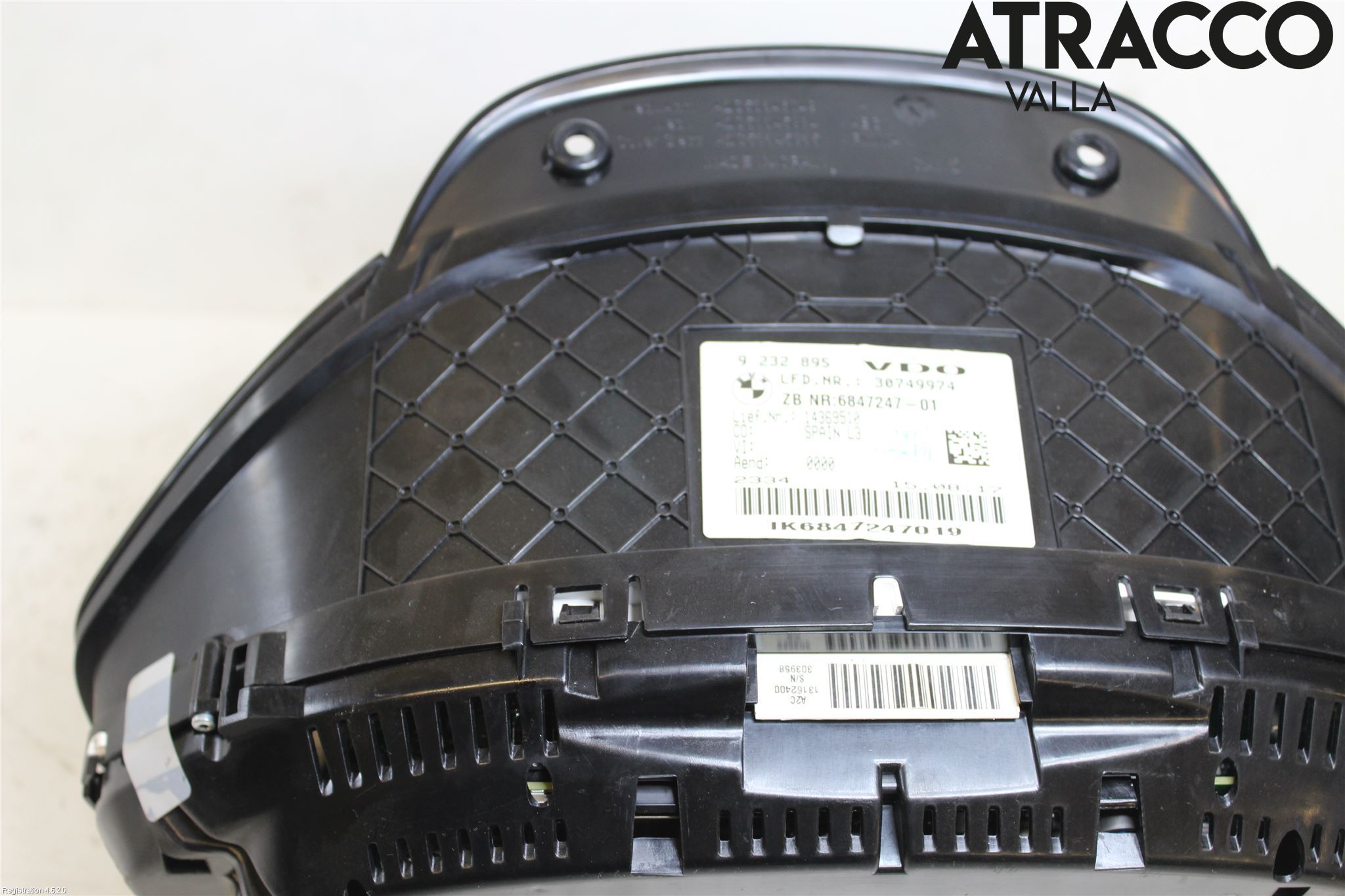 BMW 3 F30/F31/F80 12-19 Instr Kombinert