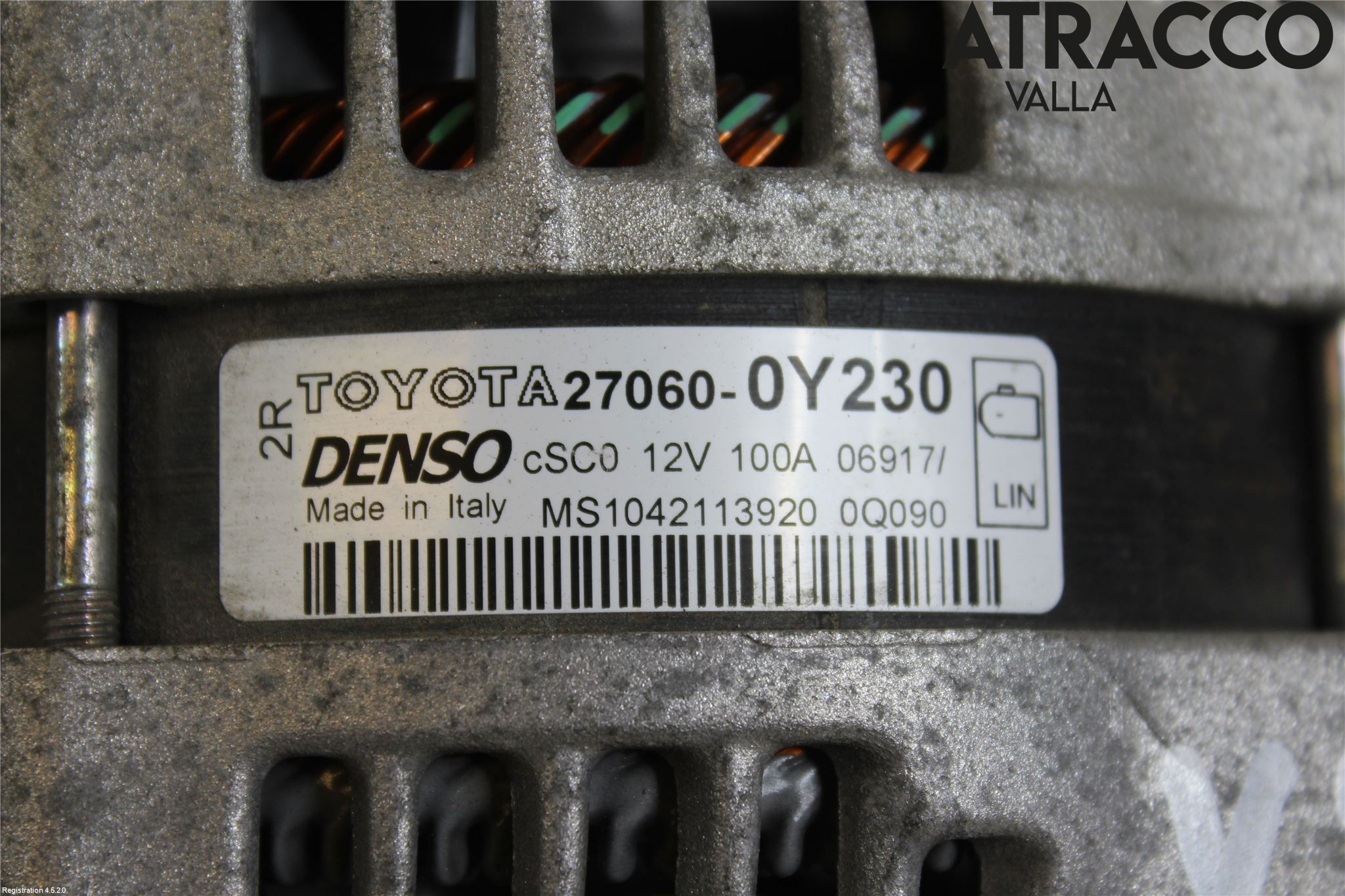 Toyota AURIS 13-19 Dynamo