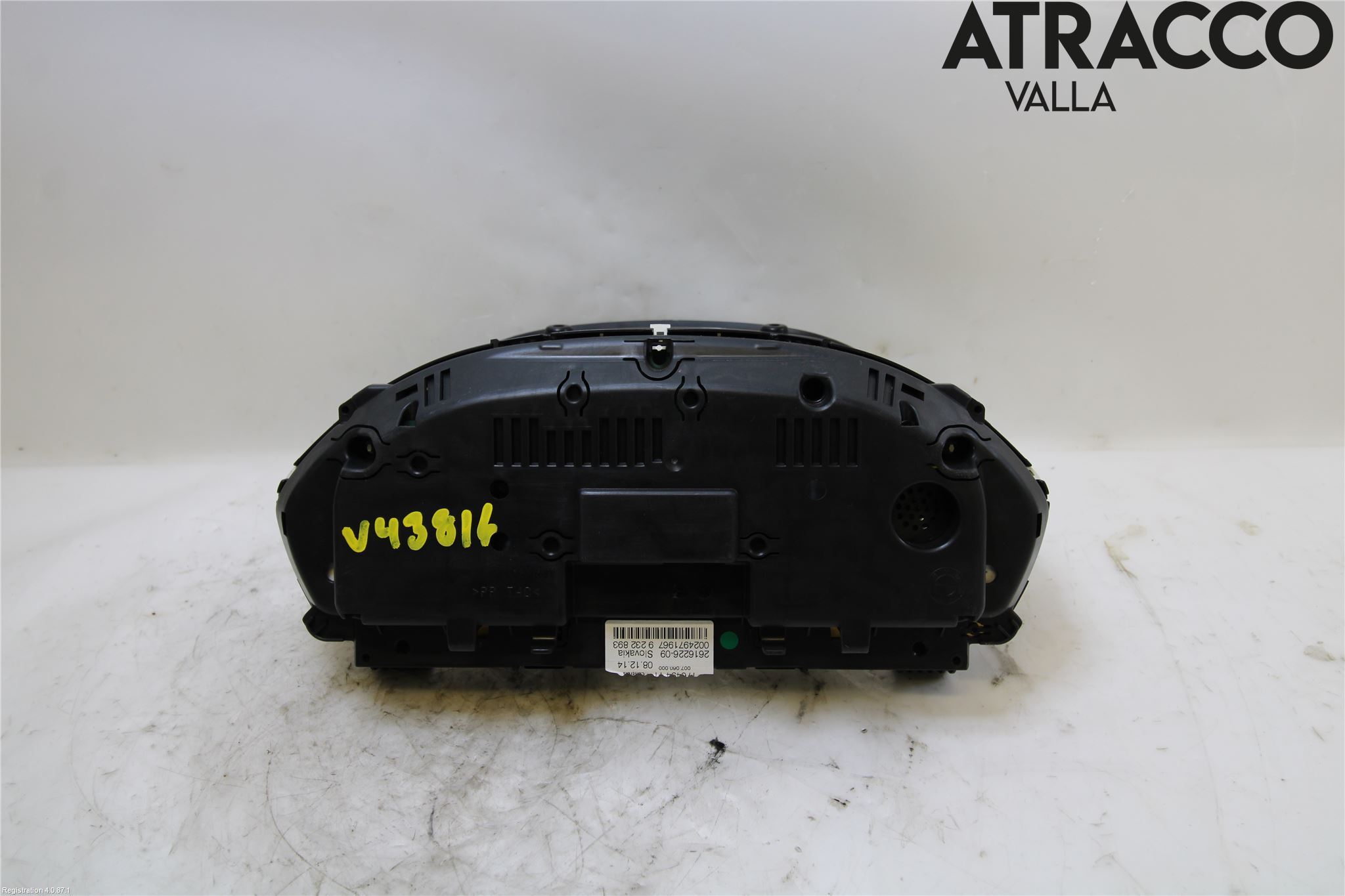 BMW 3 F30/F31/F80 12-19 Instr Kombinert
