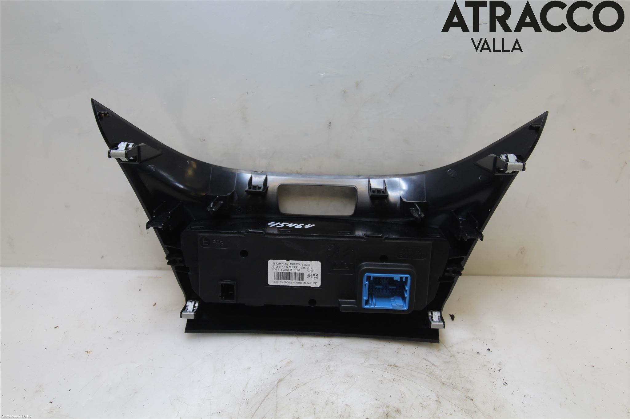 Peugeot 208 12-15 Varme Ac Betjening-Display