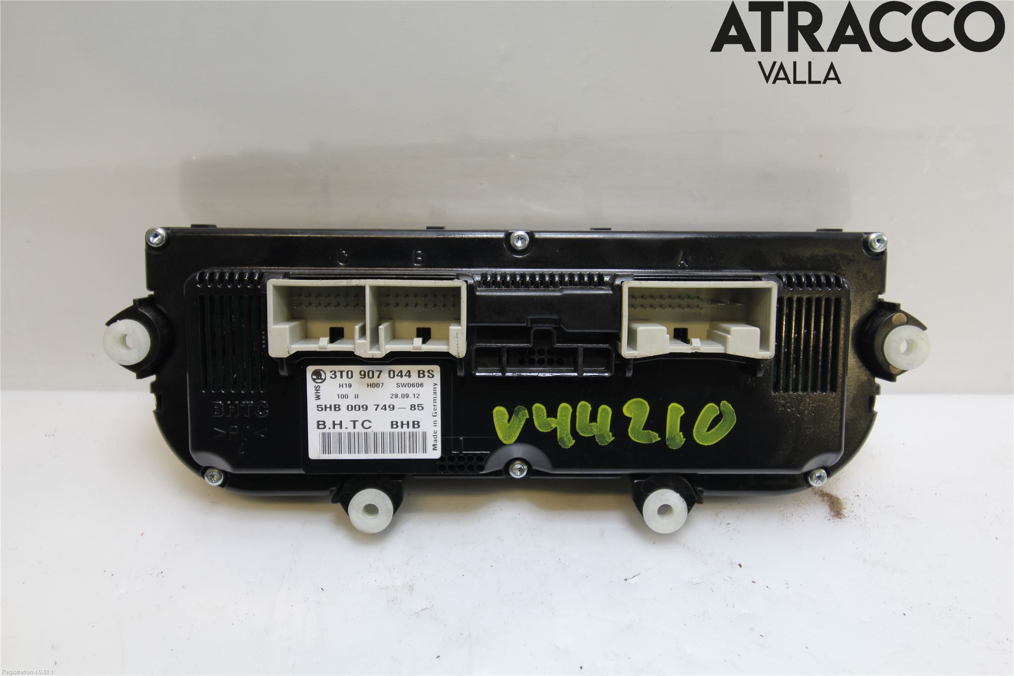 Skoda OCTAVIA (1Z) 05-13 Varme Ac Betjening-Display