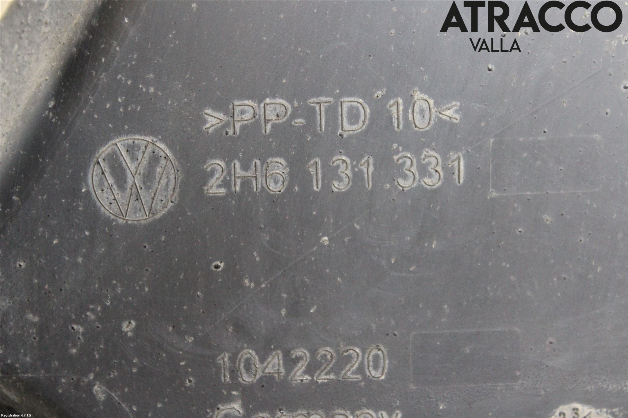 Volkswagen VW AMAROK 2H 10-22 Drivstoff Tank Beskytelsesplat
