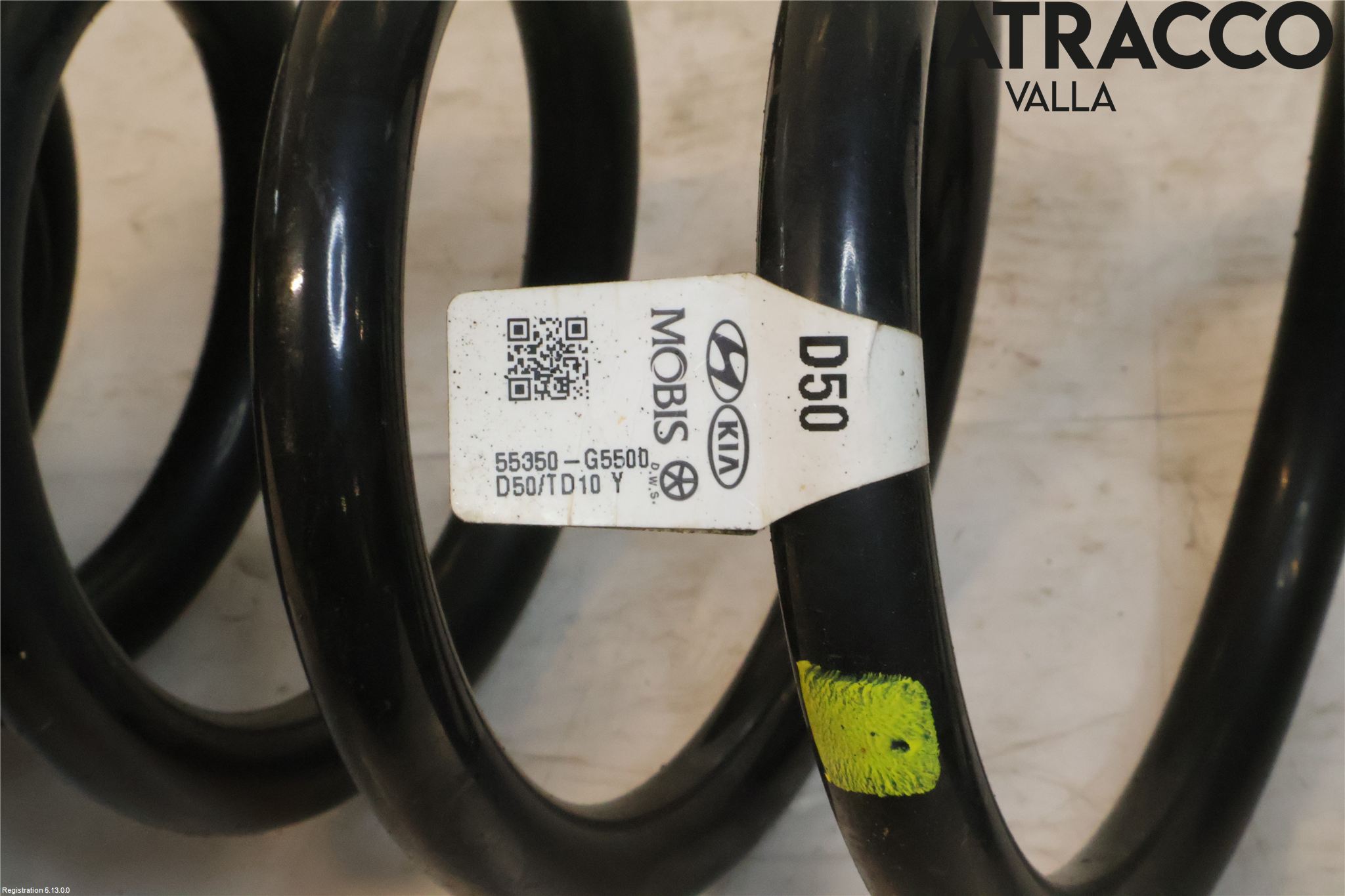 Kia NIRO (DE) 17-22 Fjær Bak