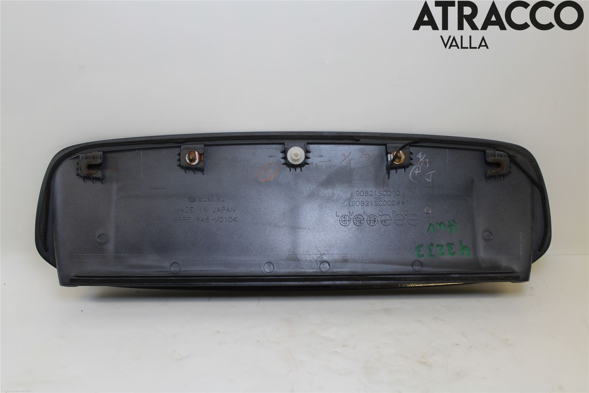 Subaru OUTBACK 10-15 Panser Luftinntak Oppå