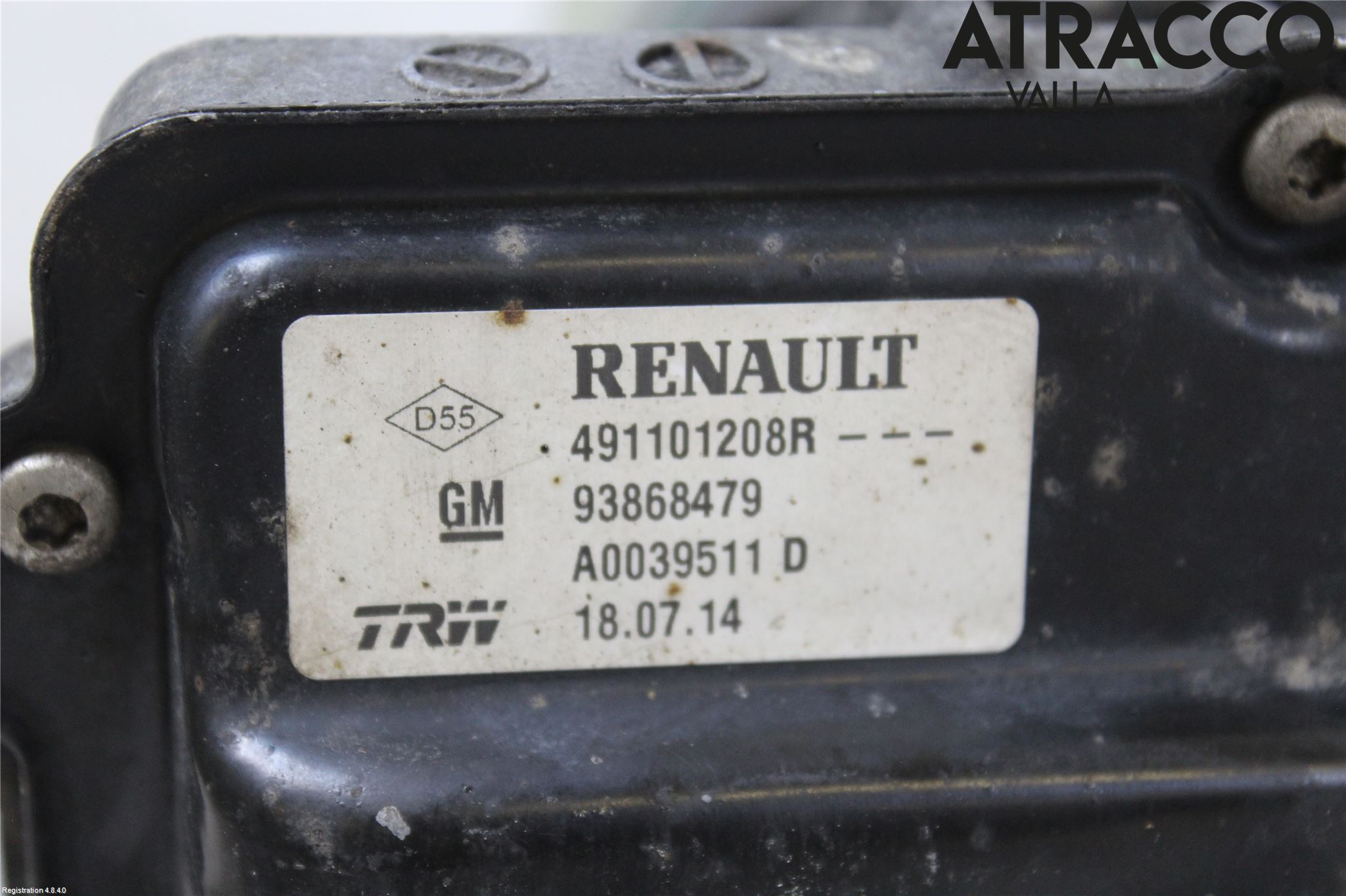 Opel VIVARO 15-19 Servostyring Eletrisk Pumpe