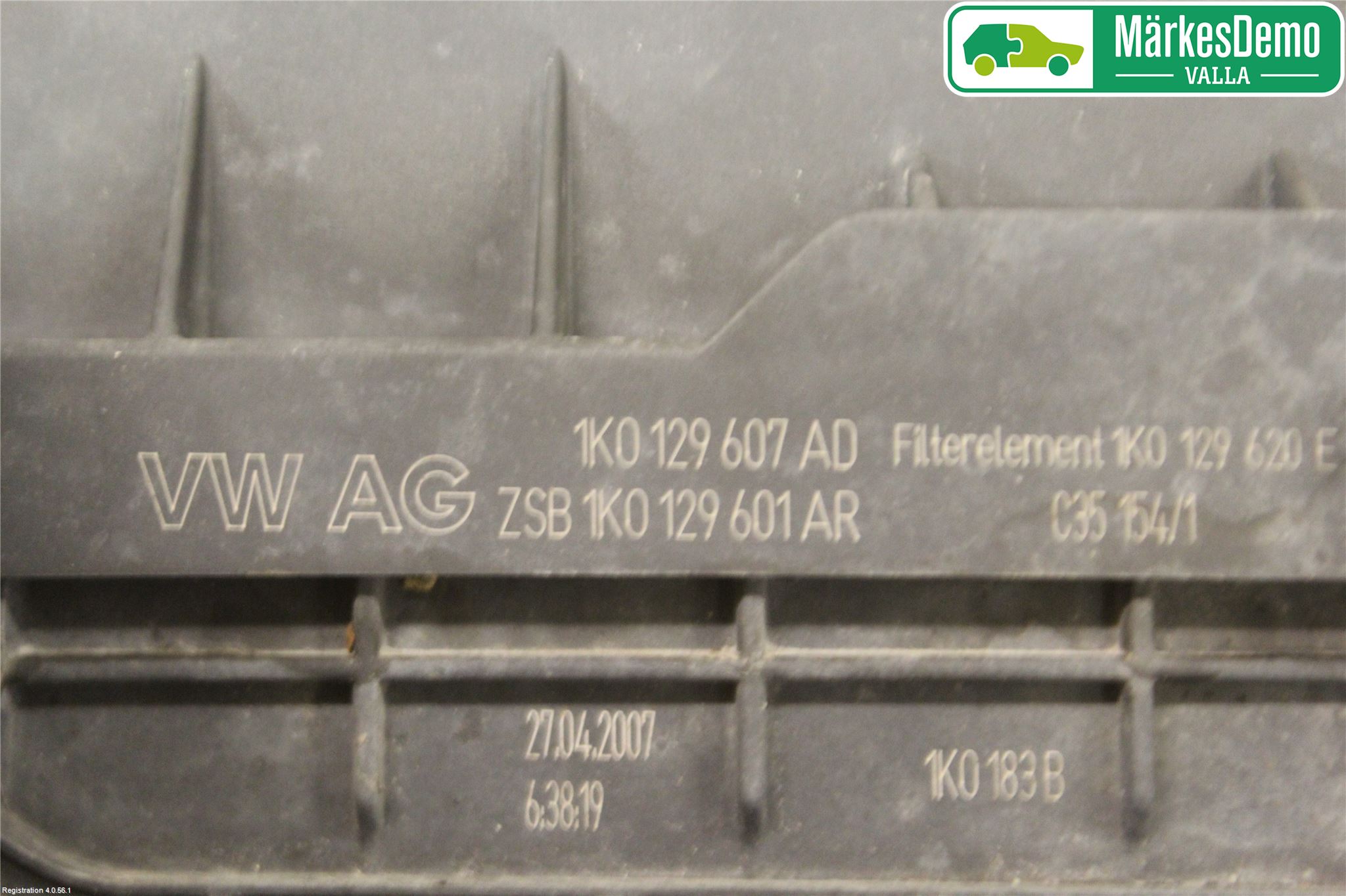 Volkswagen VW TOURAN 03-10 Luftfilter Boks