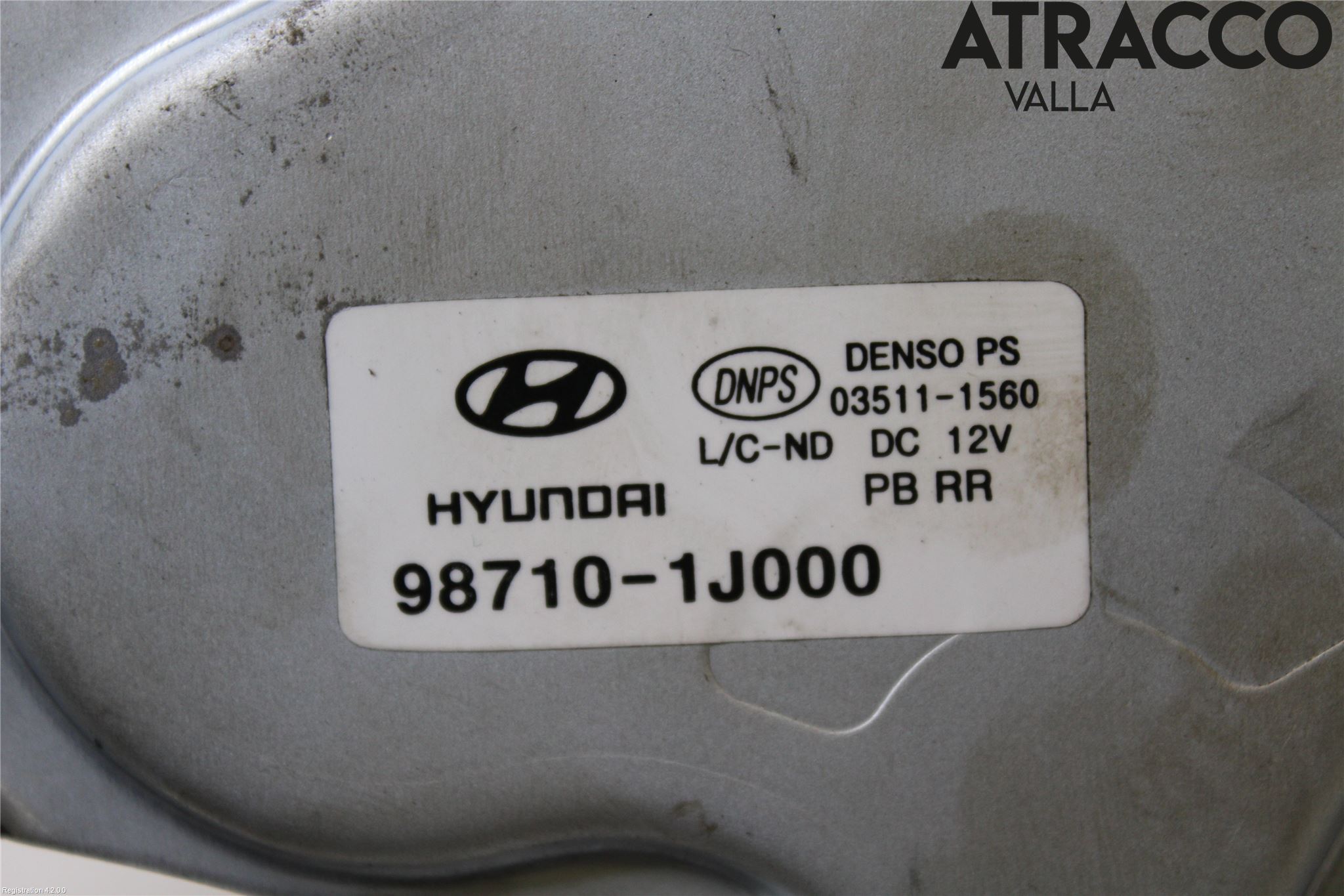 Hyundai i20 PB 09-14 Viskermotor Bakluke