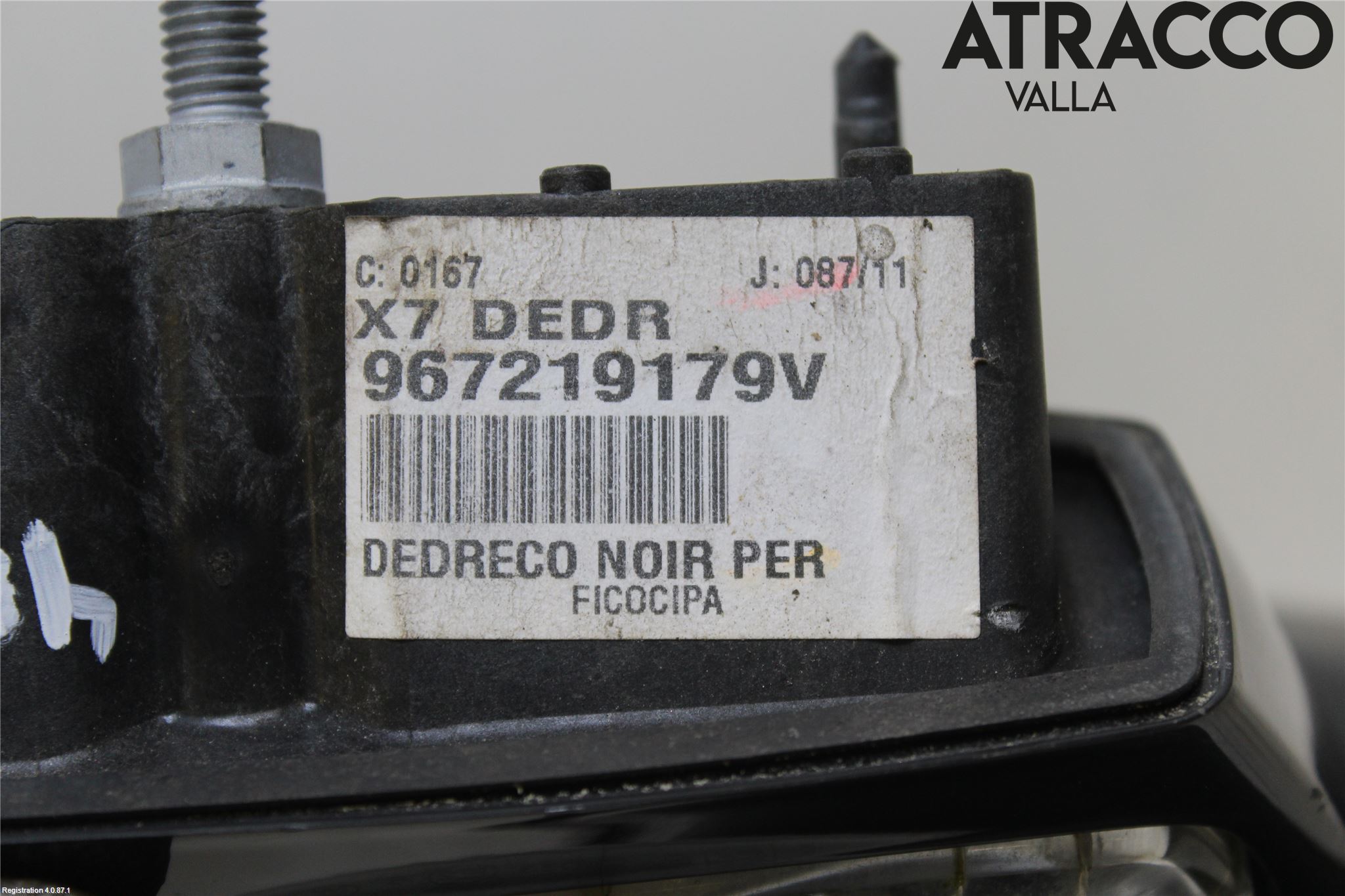 Citroen C5 08-17 Speil V M-El Justering