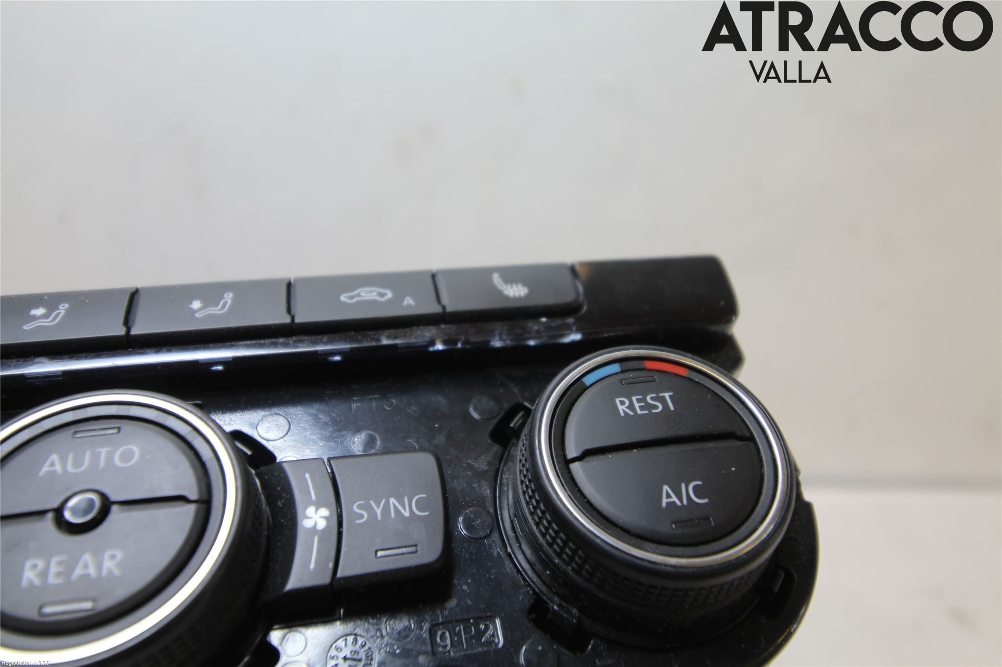 Volkswagen VW SHARAN 11- Varme Ac Betjening-Display