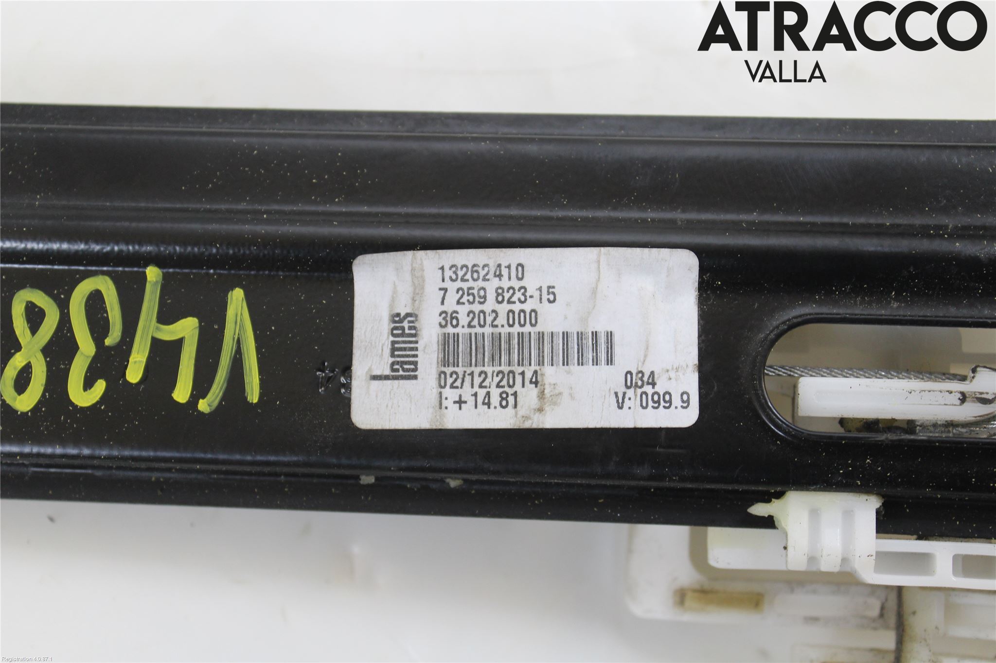 BMW 3 F30/F31/F80 12-19 Vindusheis El Komp