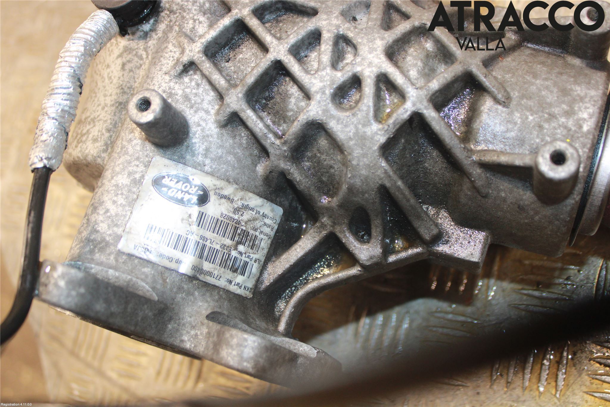 Landrover LAND ROVER RANGE ROVER EVOQUE (L538) 11-18 Gearkasse Fordelingskasse