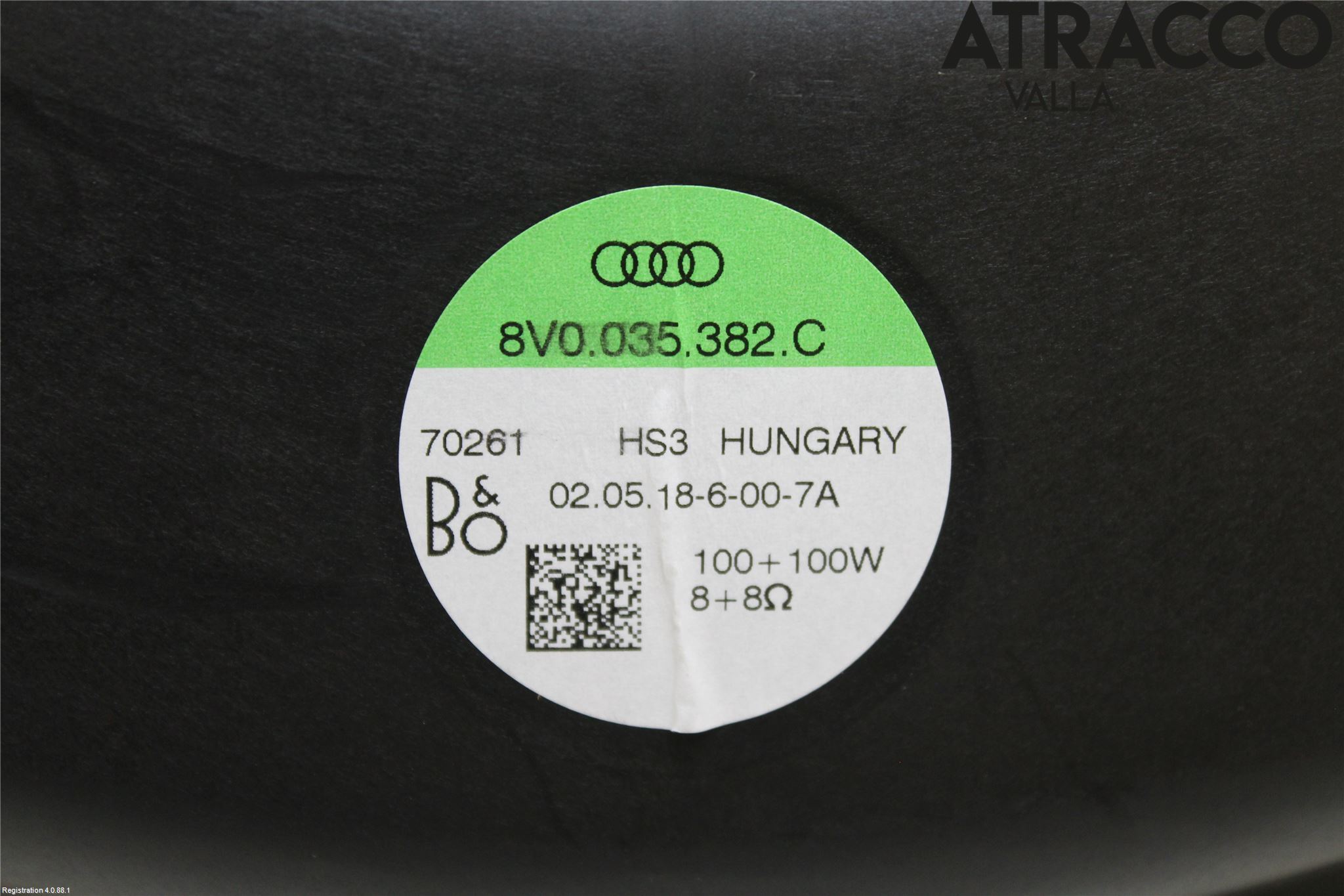 Audi A3/S3 8V 13-20 Innr Høyttaler