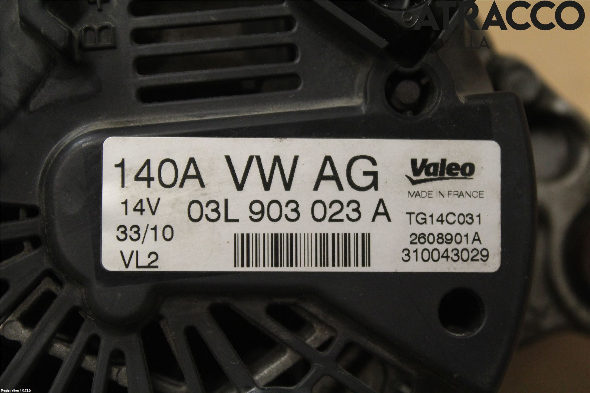 Volkswagen VW GOLF PLUS/CROSS GOLF 04-14 Dynamo