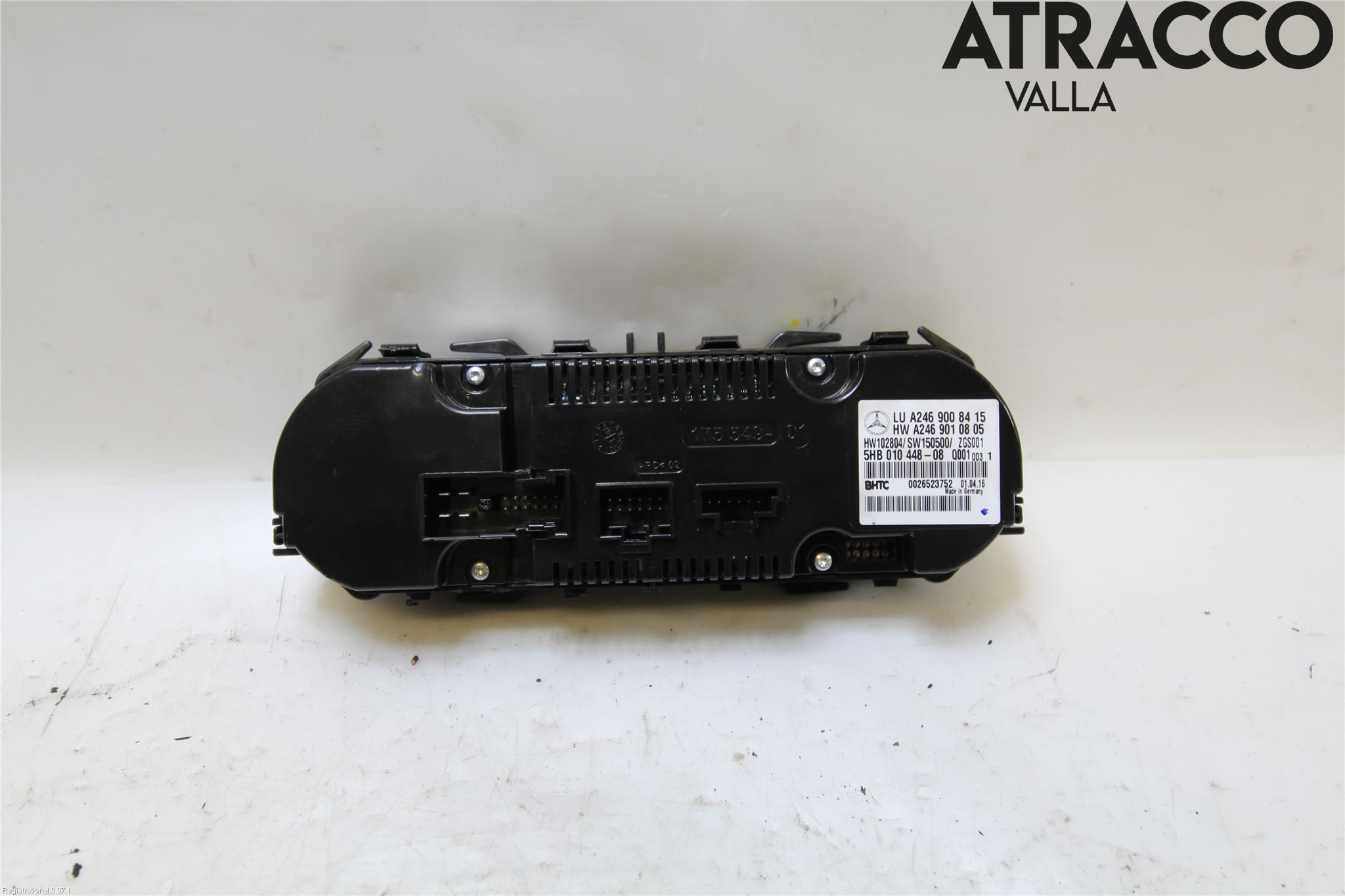 Mercedes-Benz MB CLA-KLASS (C117/X117) 13-19 Varme Ac Betjening-Display