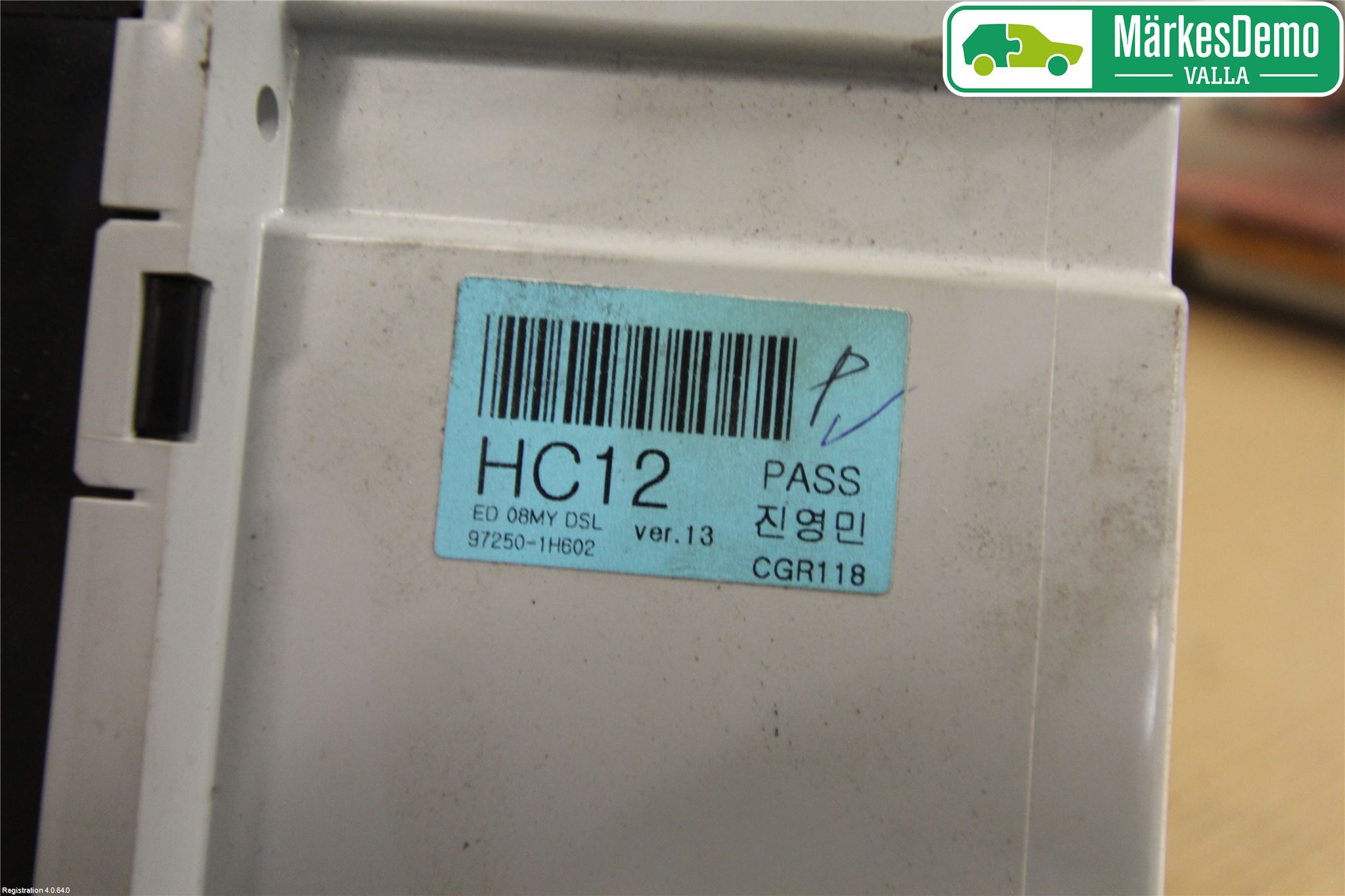 Kia CEED 06-12 Varme Ac Betjening-Display