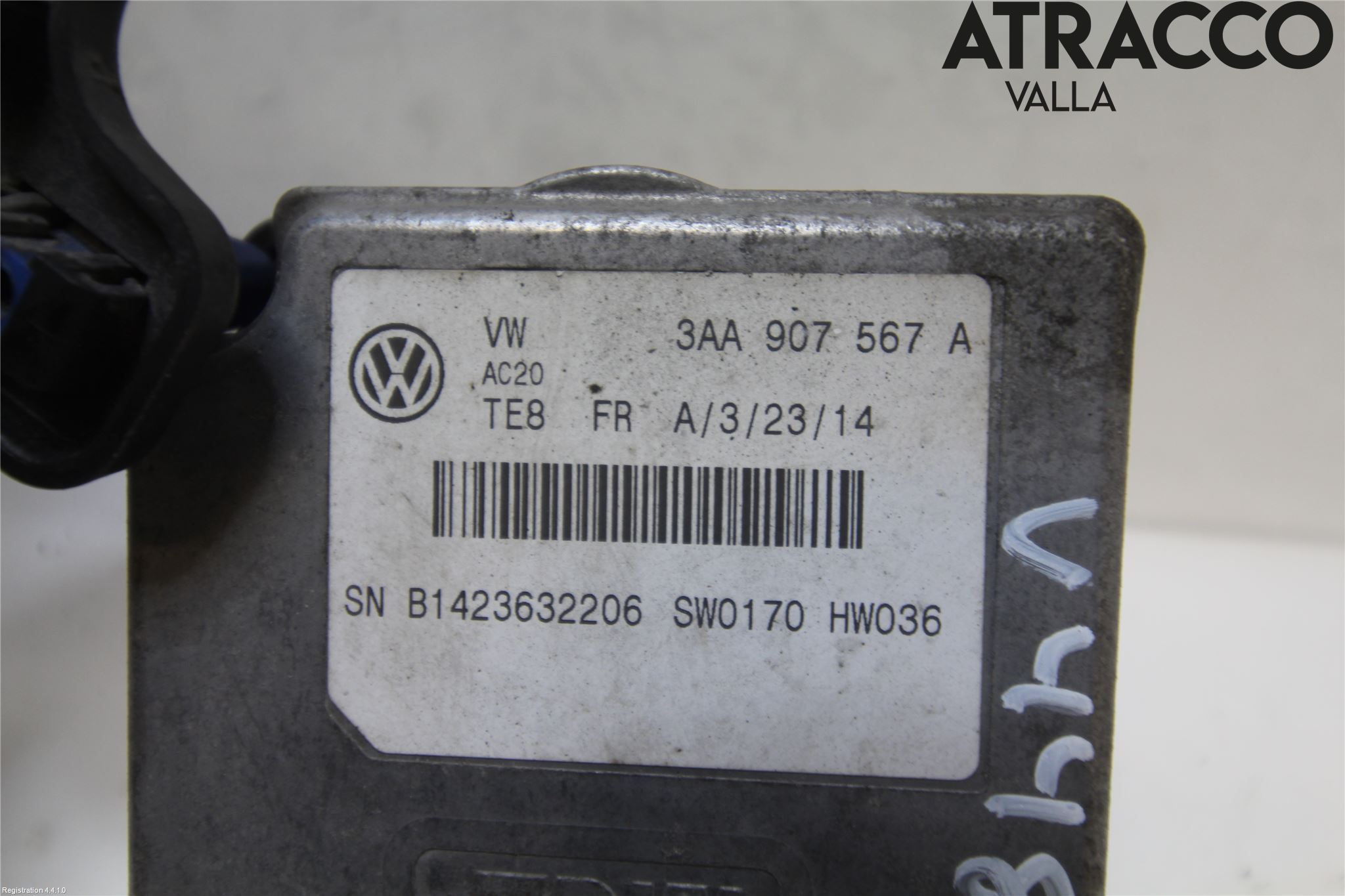 Volkswagen VW PASSAT CC 08-16 Sensor Fartsbegrensning