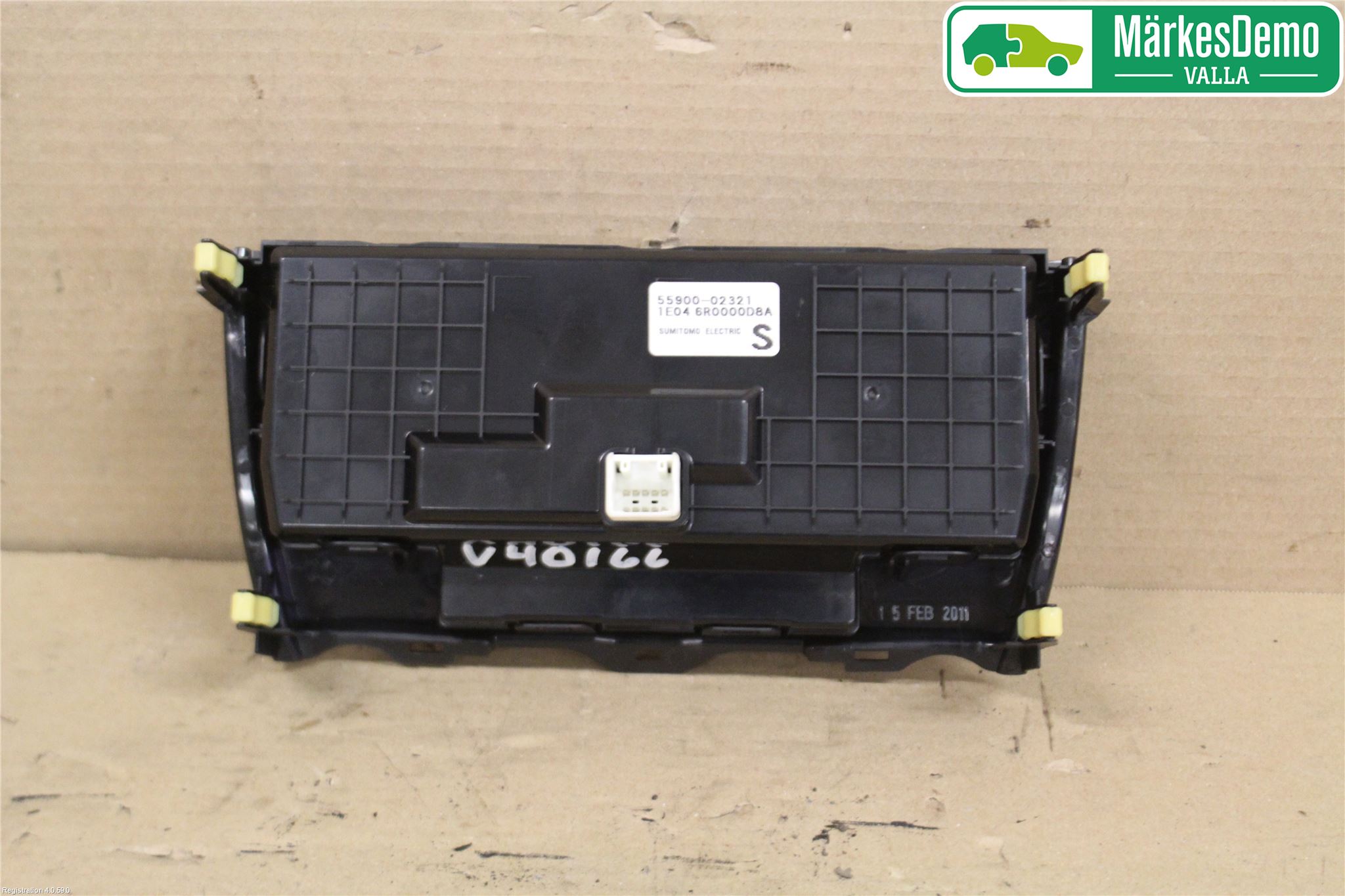 Toyota AURIS 10-12 Varme Ac Betjening-Display