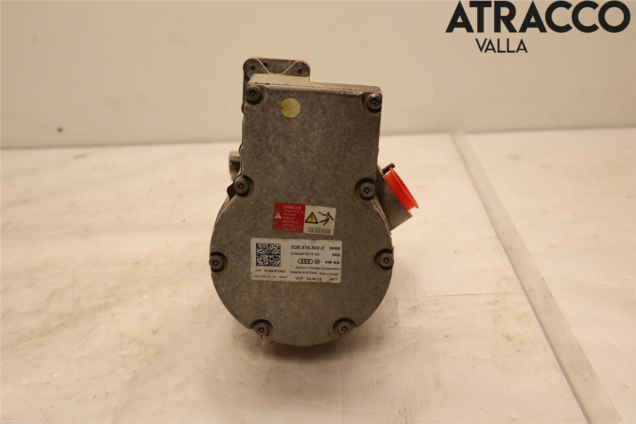Volkswagen VW TRANSP/CARAVELLE (T6) 16-22 Varme Ac Kompressor