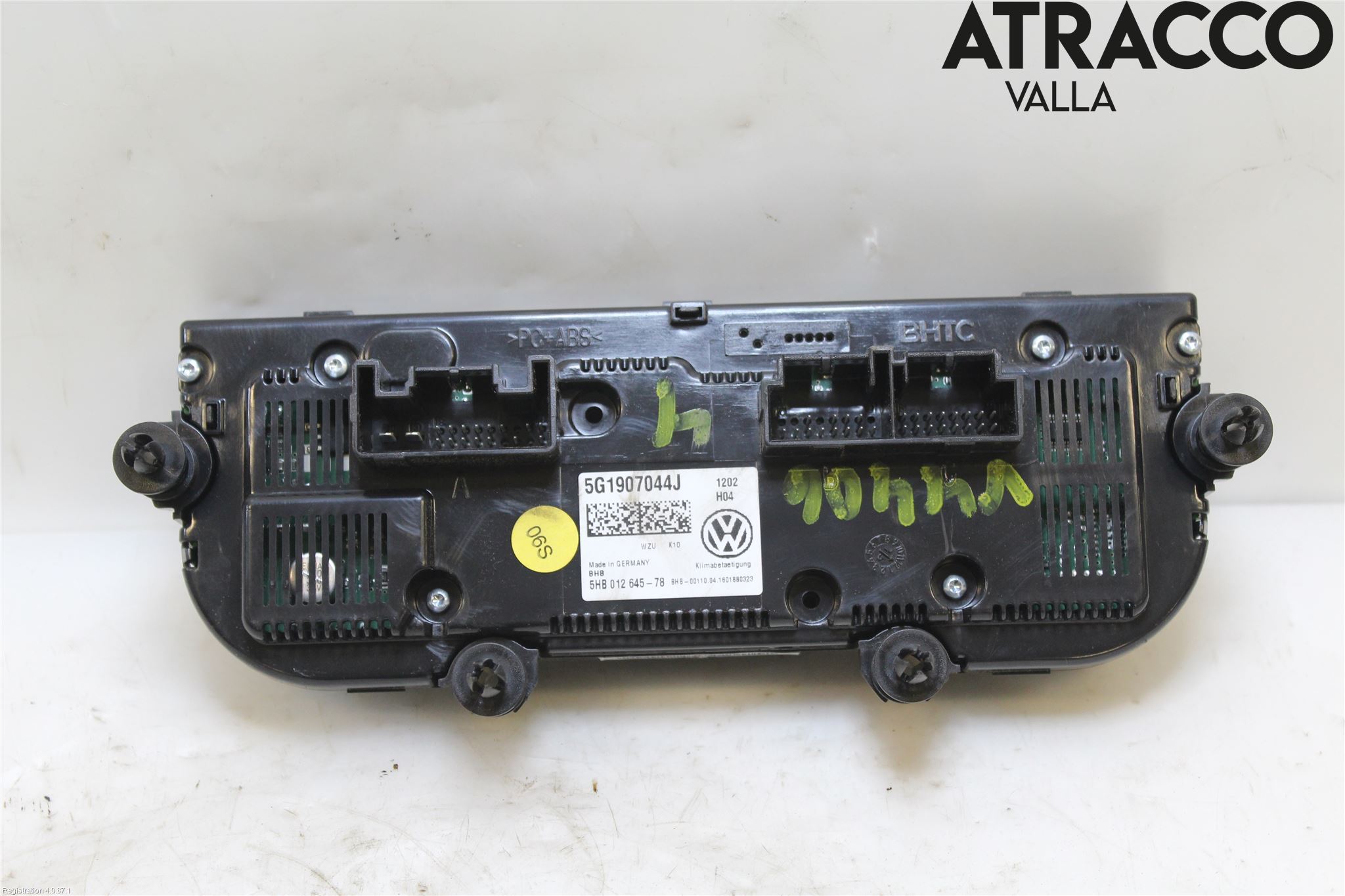 Volkswagen VW PASSAT 15-19 Varme Ac Betjening-Display