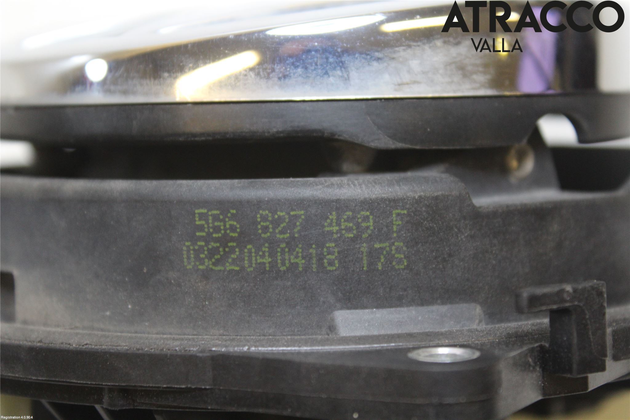 Volkswagen VW GOLF / E-GOLF VII 13-20 Bakluke Handtak Ytre