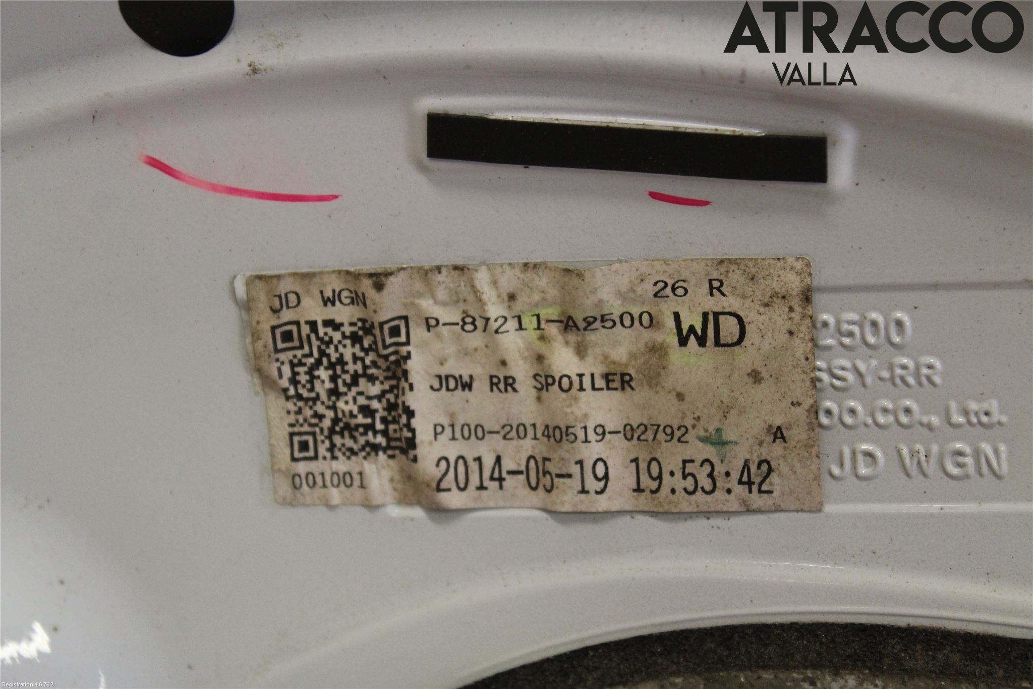 Kia CEED 12-18 Spoiler Bakluke
