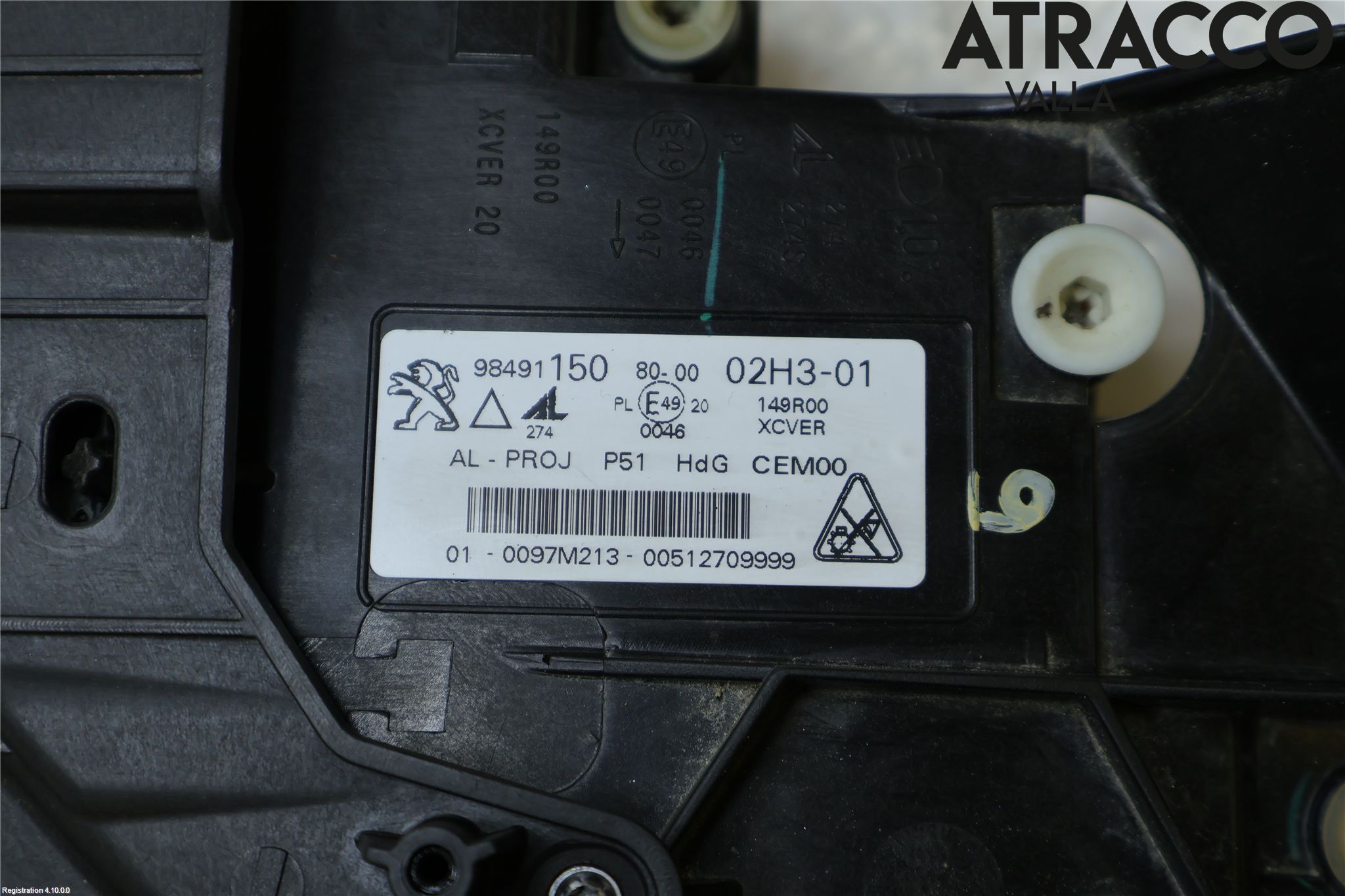 Peugeot 408 22- Frontlykt Venstre