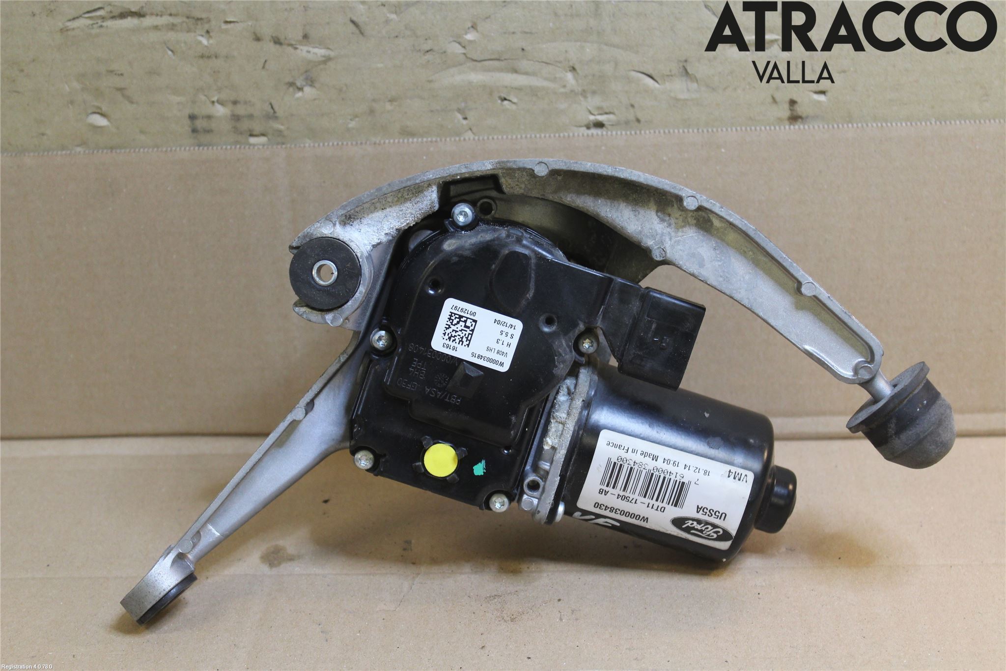 Ford TRANSIT/TOURNEO CONNECT 13-22 Viskermotor Frontrute