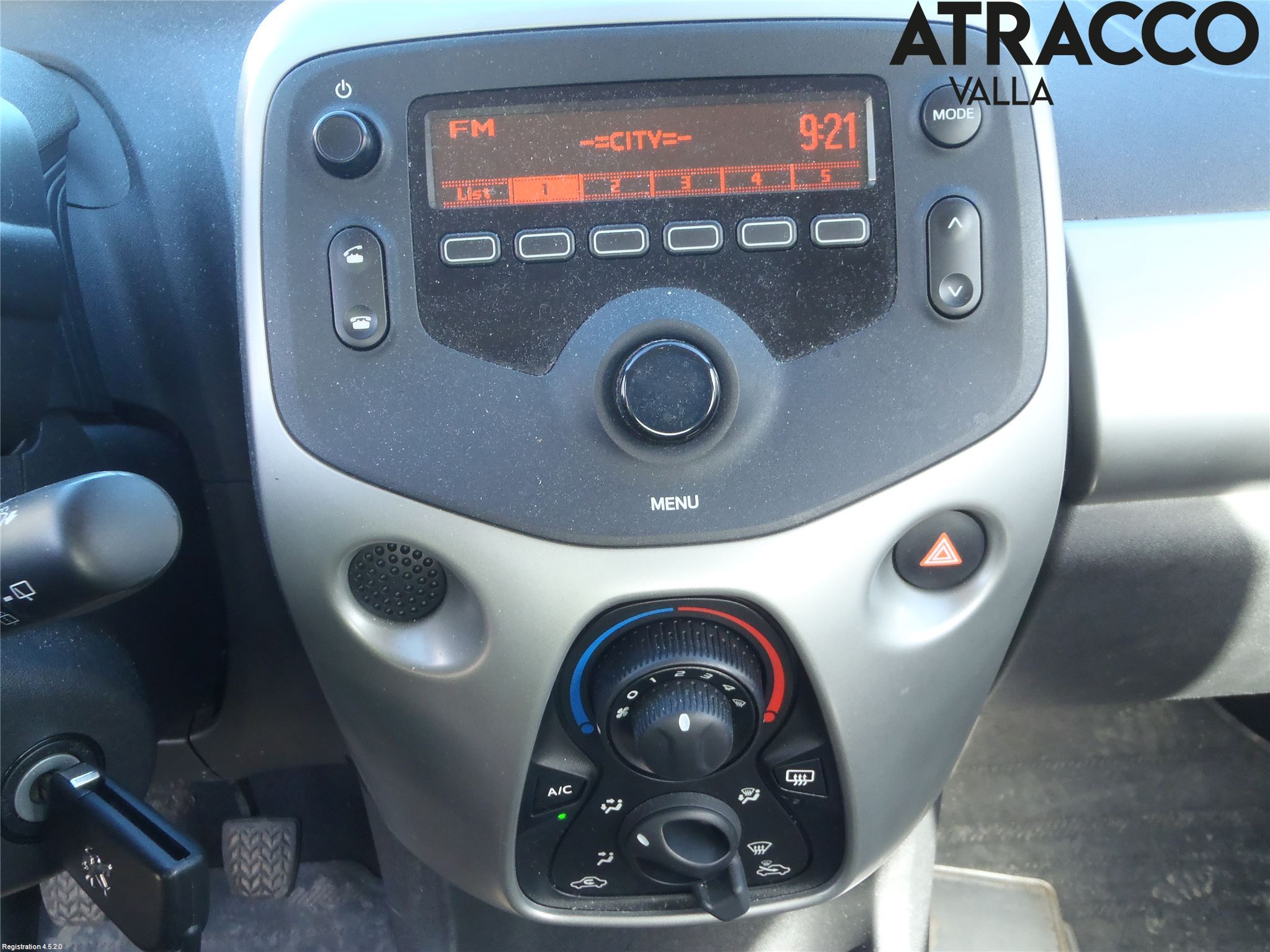 Peugeot 108 15-22 Stereo Radio Med Cd