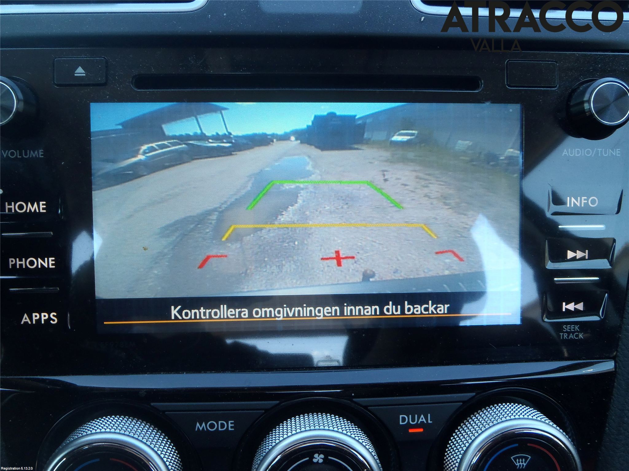 Subaru FORESTER SJ 13-18 Parkeringshjelp Kamera