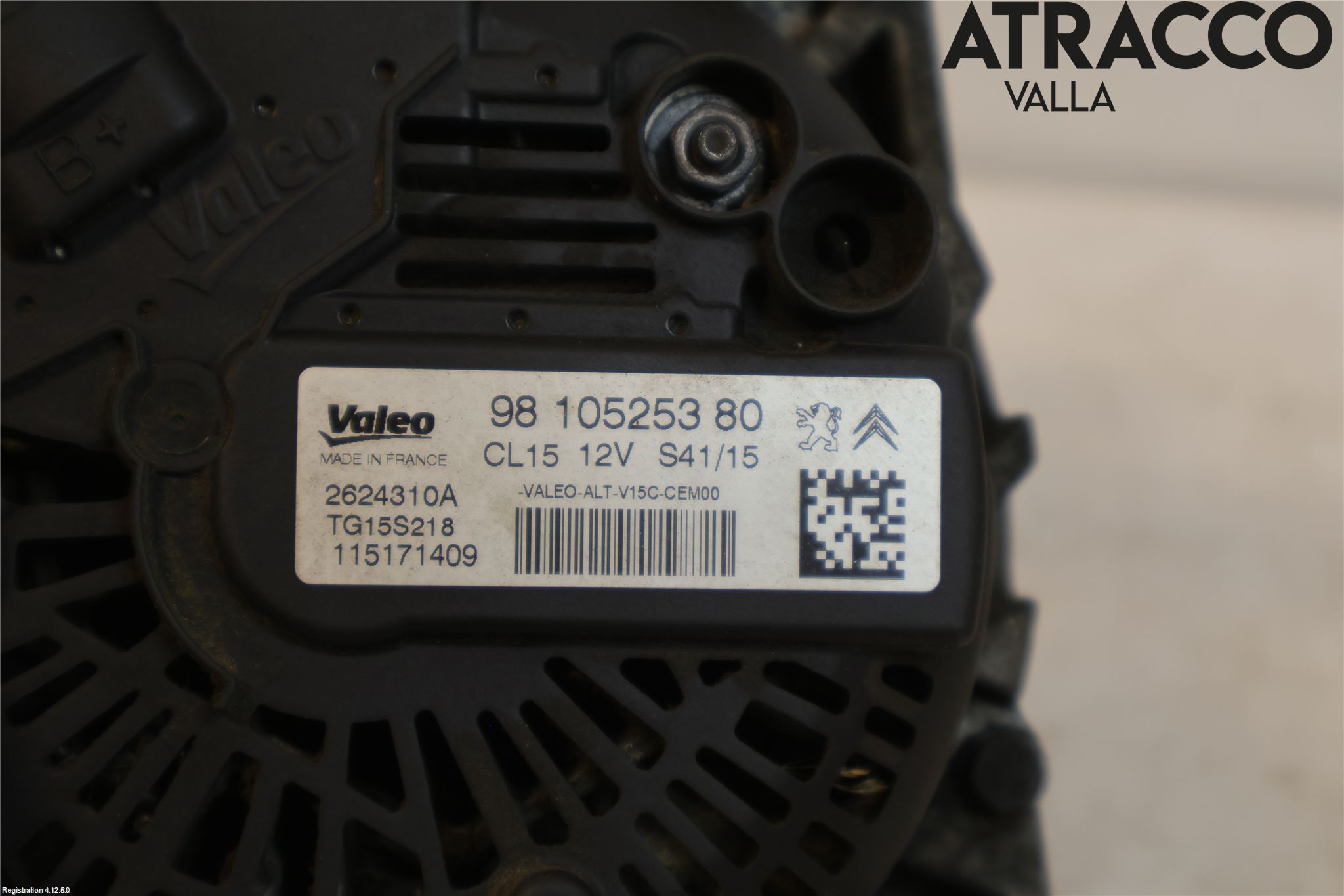 Citroen BERLINGO 08-18 Dynamo