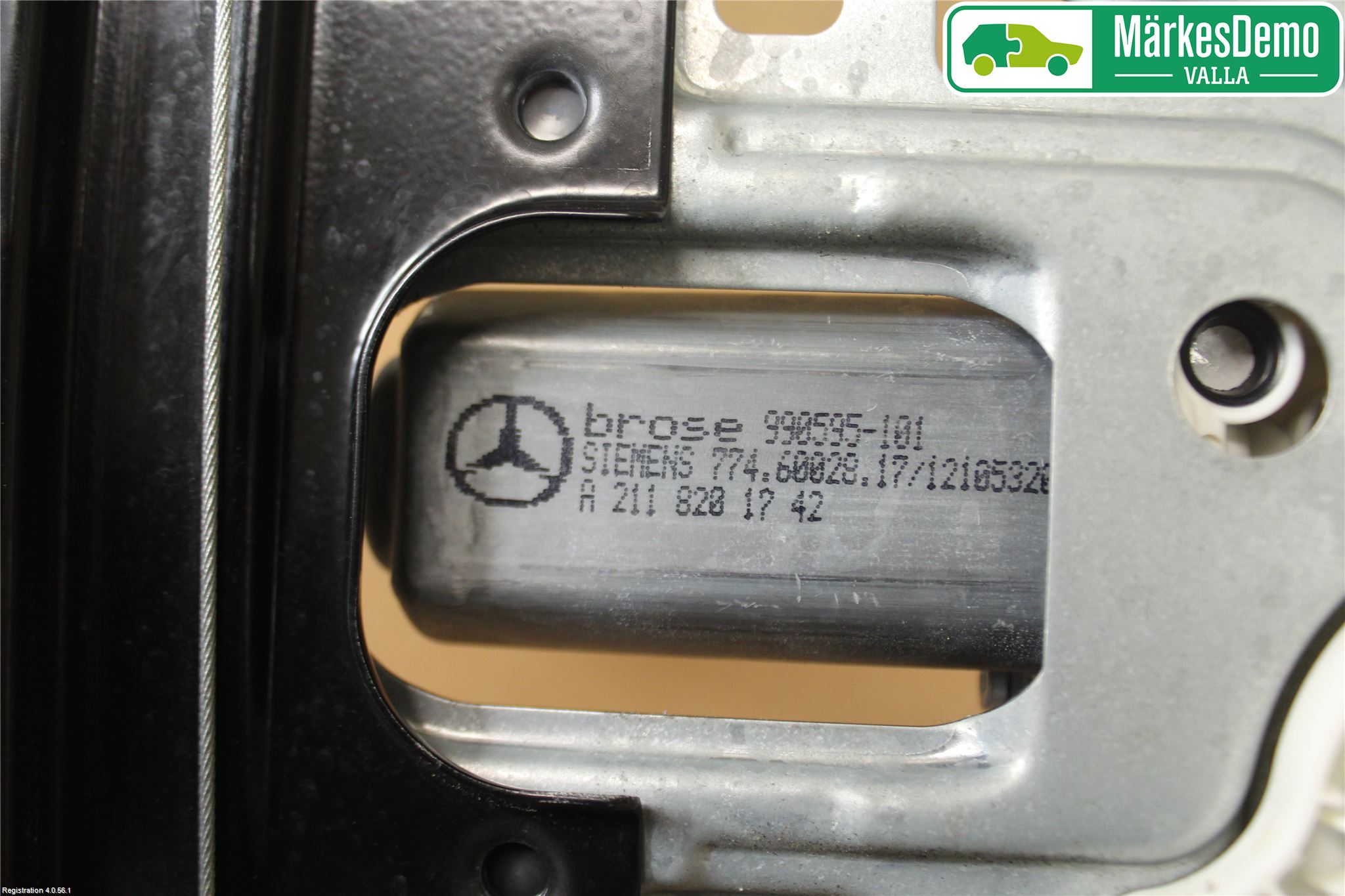 Mercedes-Benz MB C (203) 00-07 Vindusheis El Komp