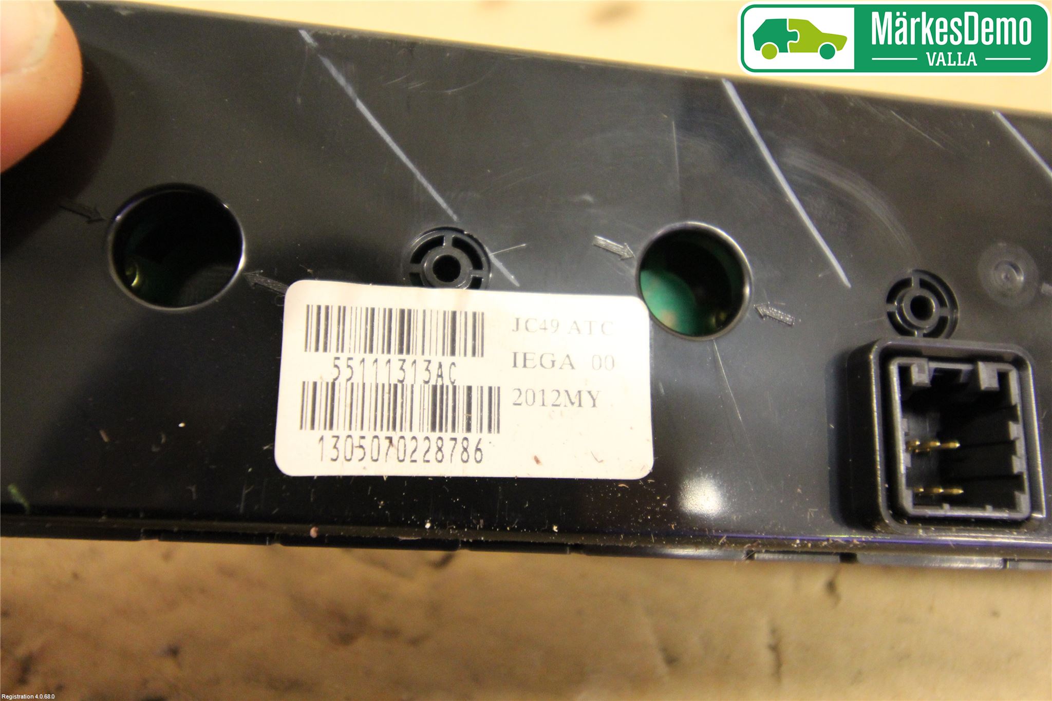 Fiat FREEMONT Varme Ac Betjening-Display