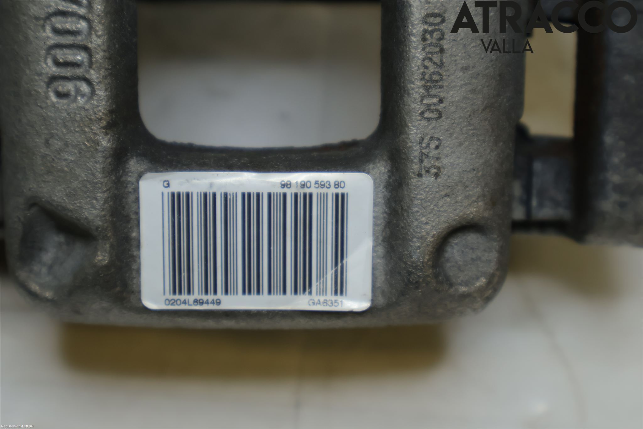 Peugeot 408 22- Bremsecaliper Bak Venstre