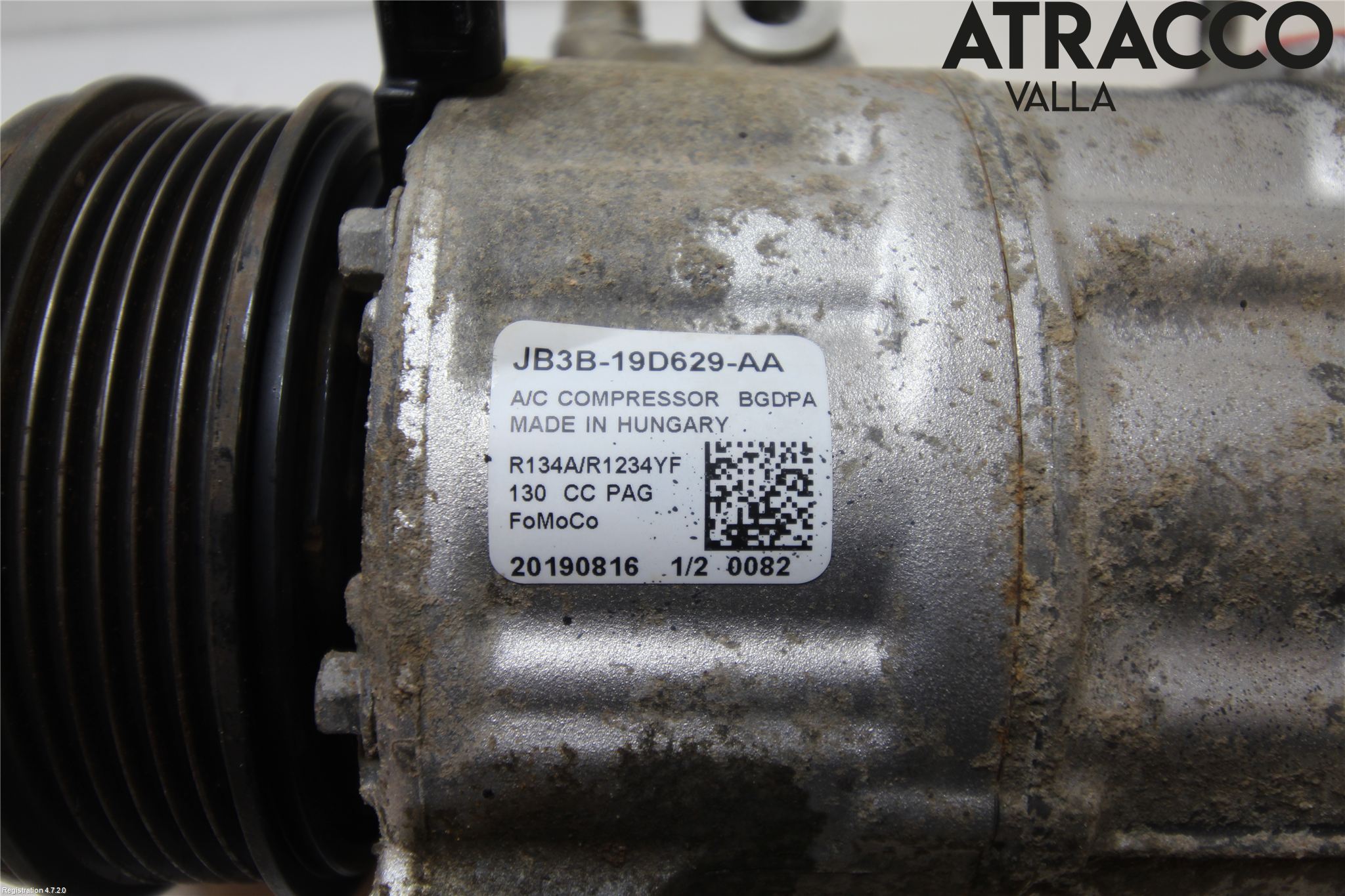 Ford RANGER EU 12-23 Varme Ac Kompressor